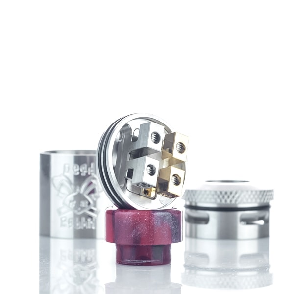 Hellvape Dead Rabbit RDA 24mm Rebuildable Dripping Atomizer - Premium Vape Tank for Cloud Chasing & Flavor Enhancement | Perfect for Advanced Vapers & DIY E-Juice Enthusiasts