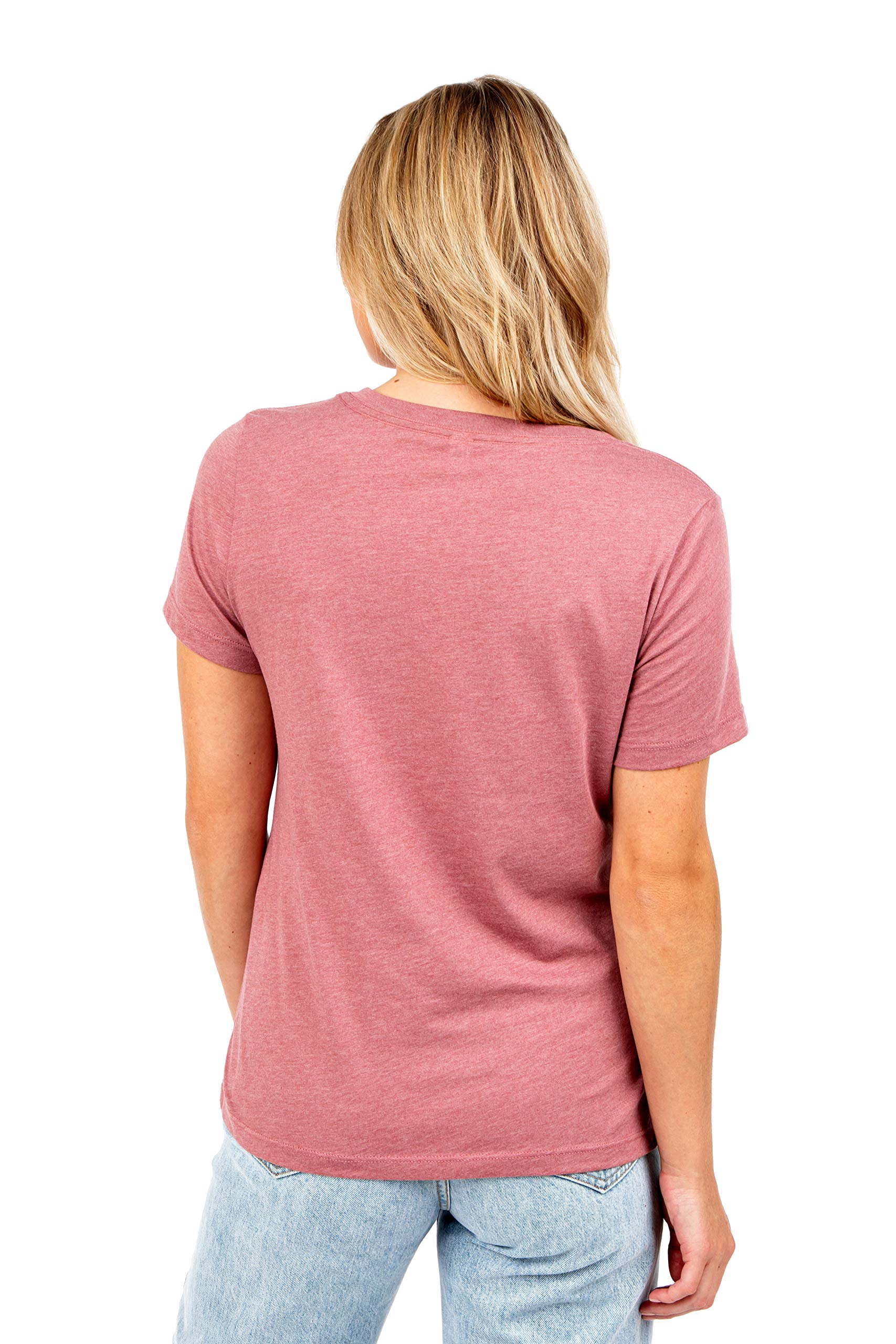 Nurses Are Always On Santa's Nice List Women's Relaxed V-Neck T-Shirt - Comfortable Casual Tee for Nursing Professionals & Healthcare Workers