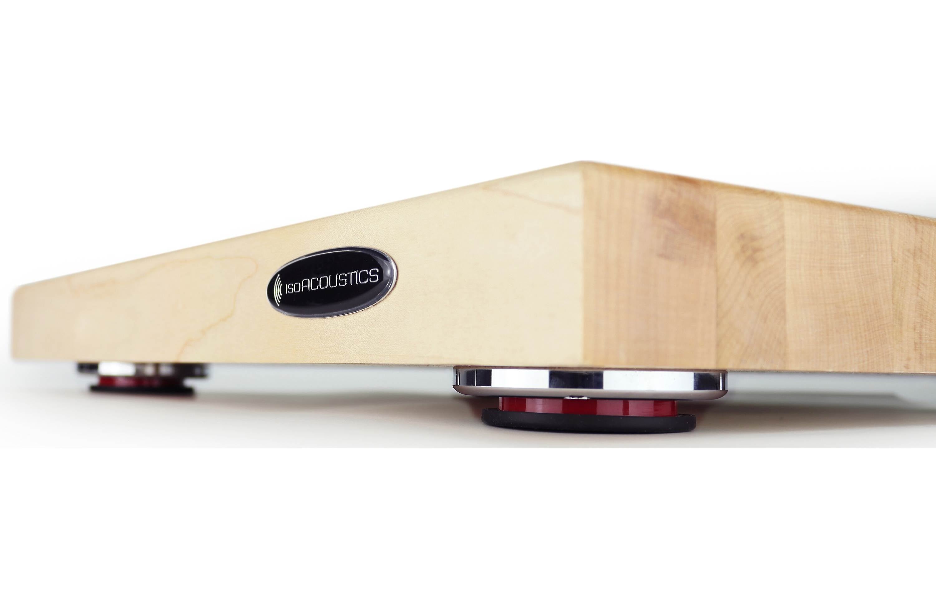 Isoacoustics Delos Turntable Isolation Platform - Premium Vibration Dampening for Vinyl Records - Perfect for Audiophiles & Home Theater Setups