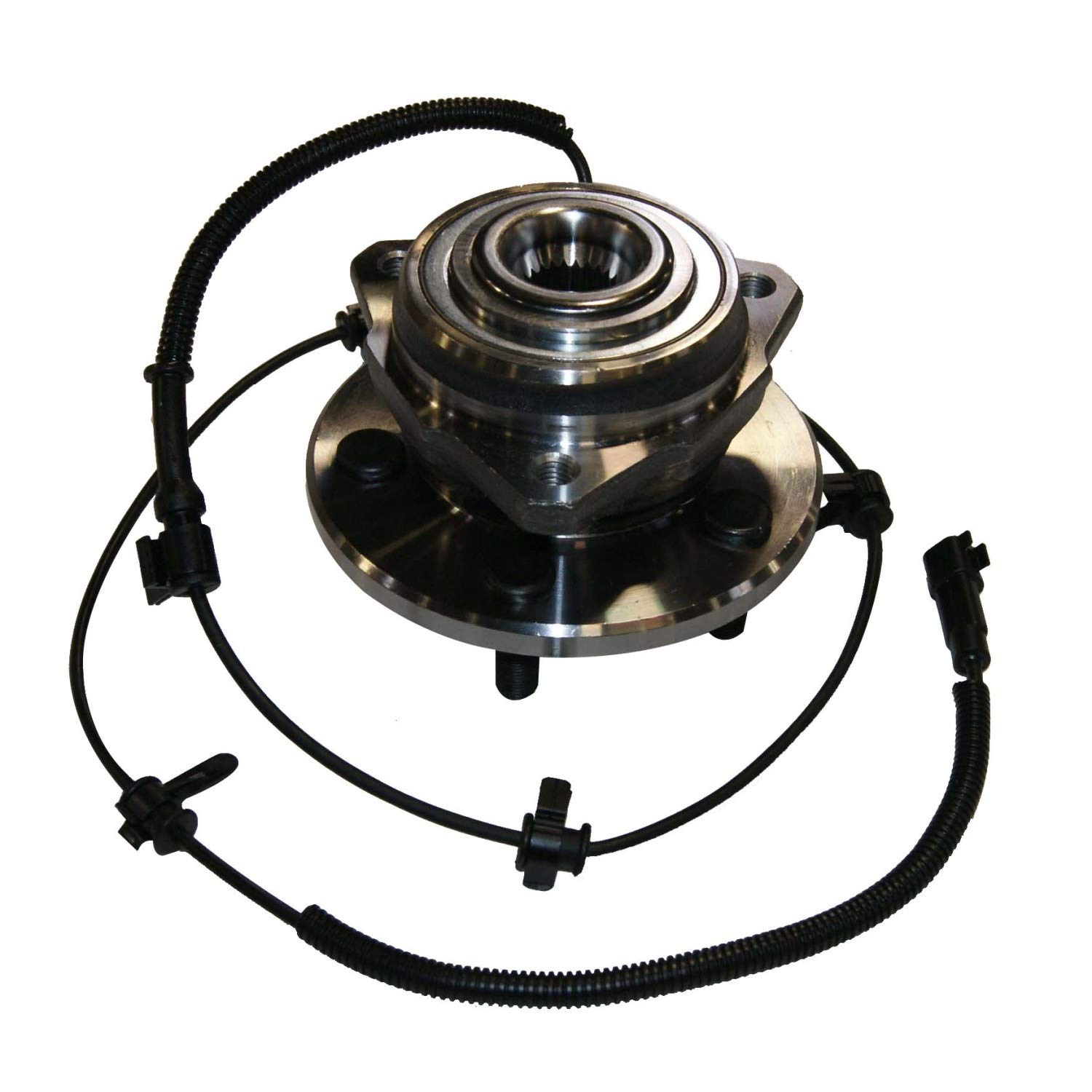 GMB 720-0257 Wheel Bearing Hub Assembly Replacement for Chevy Silverado 1500 2500HD 3500HD - Front Left & Right - Durable OEM Quality - Perfect for Off-Roading & Towing