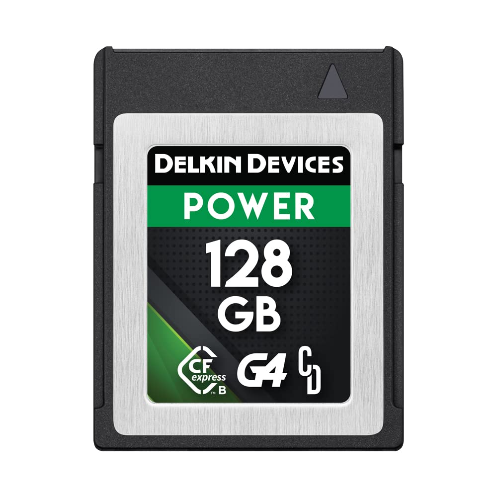 High-Speed 128GB CFexpress Type B G4 Power Card - Professional Photography & 4K Video Storage for DSLR & Mirrorless Cameras - Perfect for Action Shots, Wildlife & Sports Photography