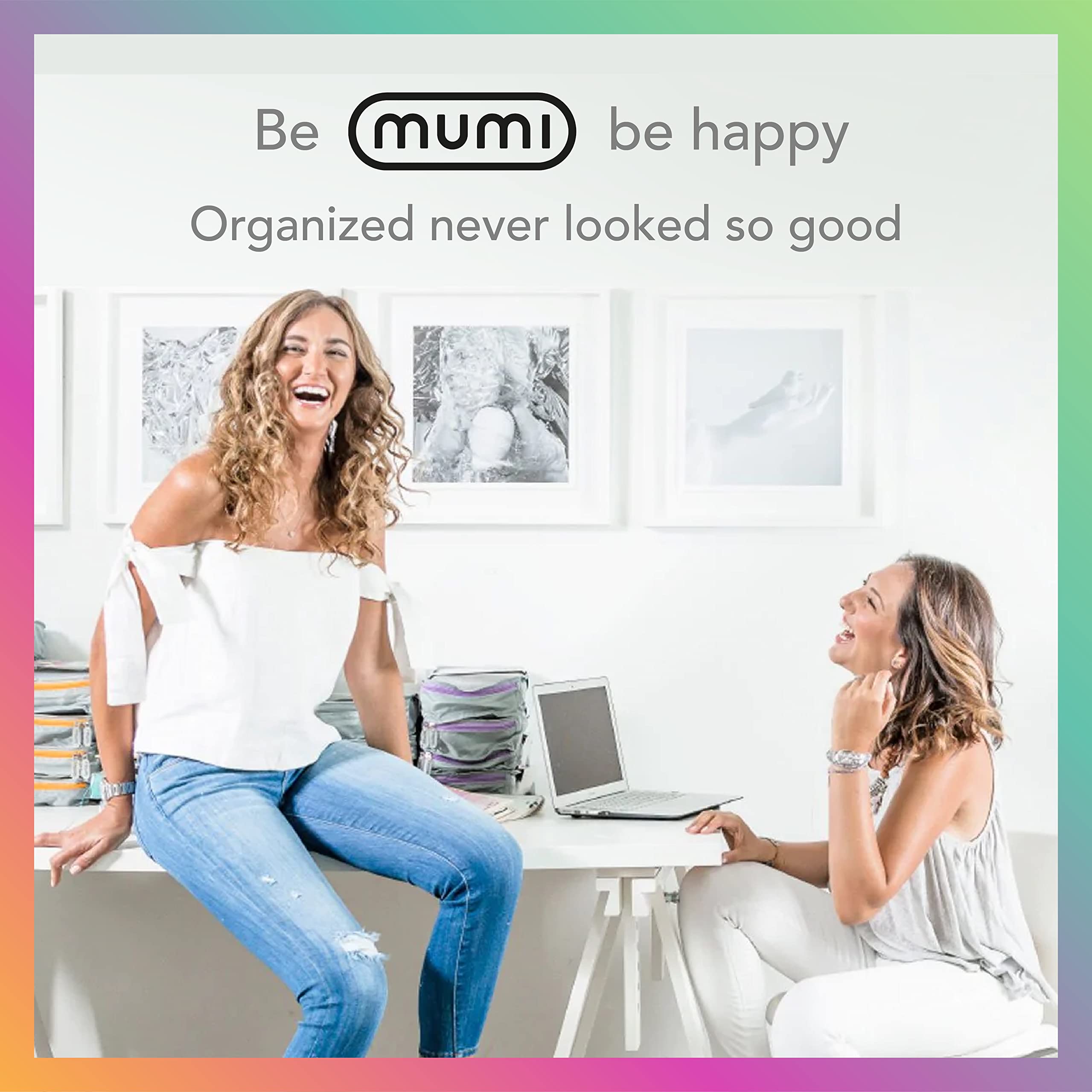 MUMI Reusable Zipper Storage Bags - 3 Pack Airtight Leakproof Food Bags for Travel, Meal Prep & Organizing - Eco-Friendly Silicone Freezer Bags (Pink) | Perfect for Snacks, Lunch Box & Camping Trips
