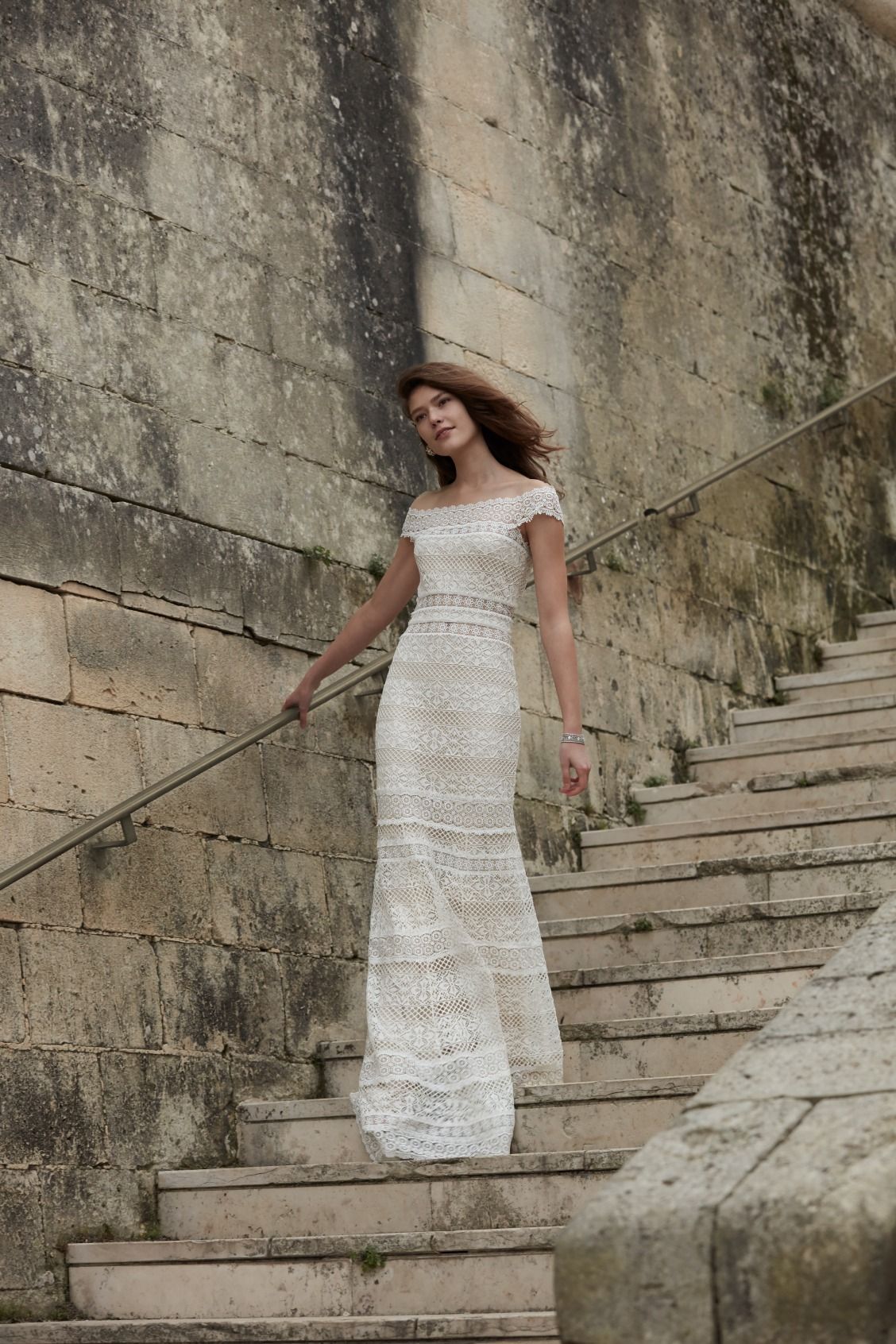 BHLDN Tadashi Shoji Eira Gown - Elegant Wedding Dress with Lace Details | Perfect for Bridal, Formal Events & Evening Galas