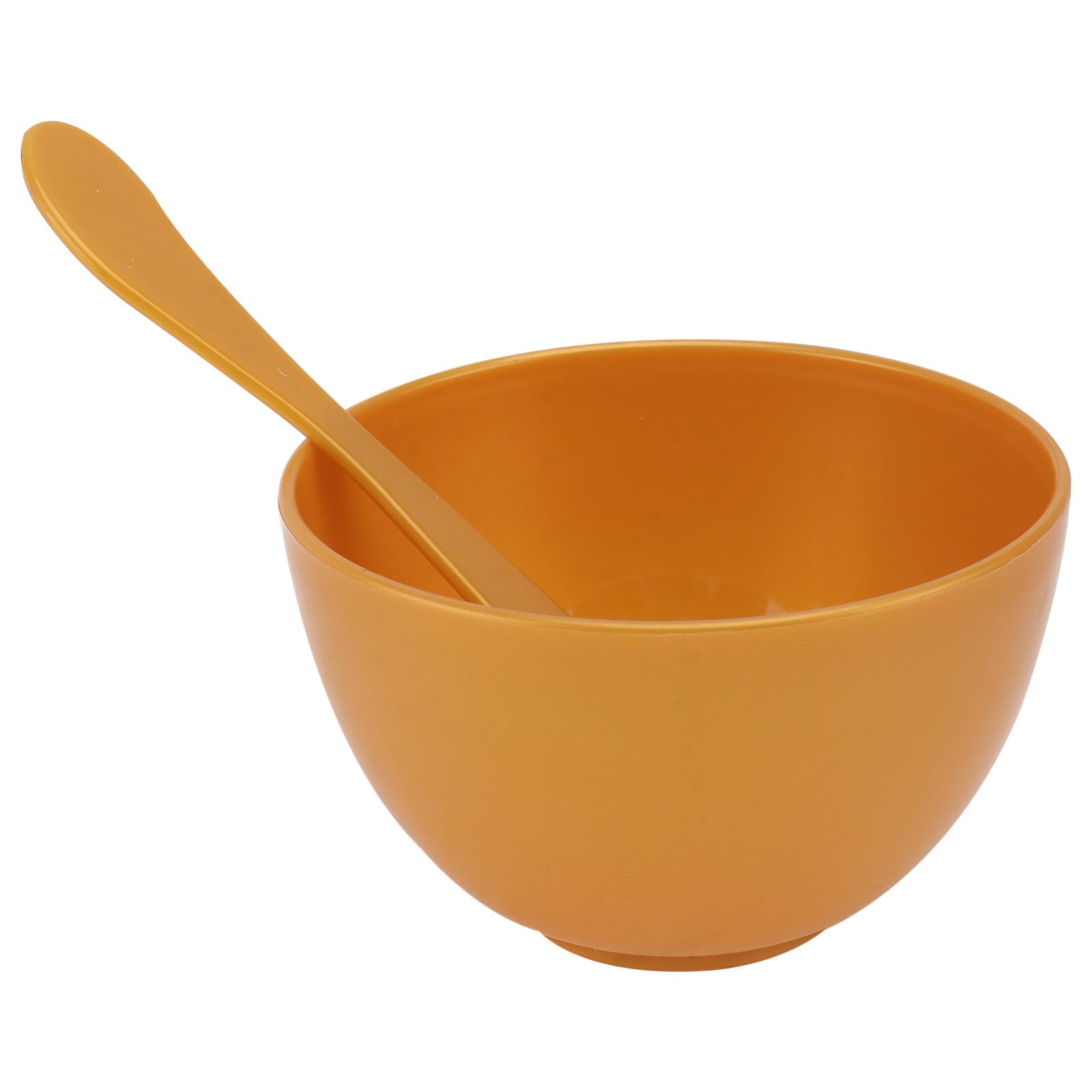 Beaupretty Gold Face Mask Mixing Bowl with Stick Spatula - DIY Facial Mask Applicator & Body Butter Container Set for Skincare & Beauty Treatments at Home or Salon