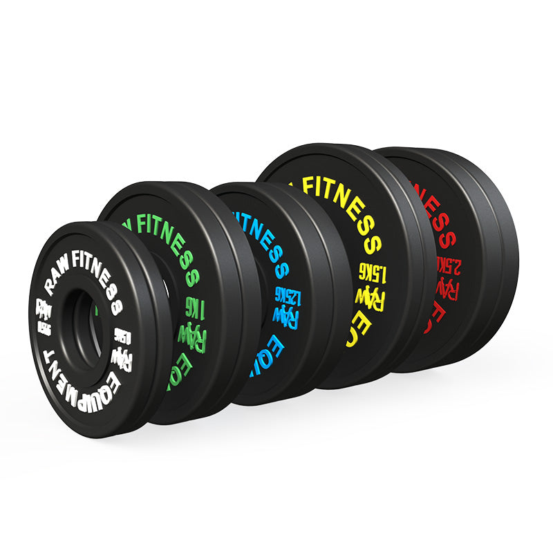 Premium Fractional Weight Plates 13.5KG Set - Black Olympic Style for Home Gym & CrossFit Training