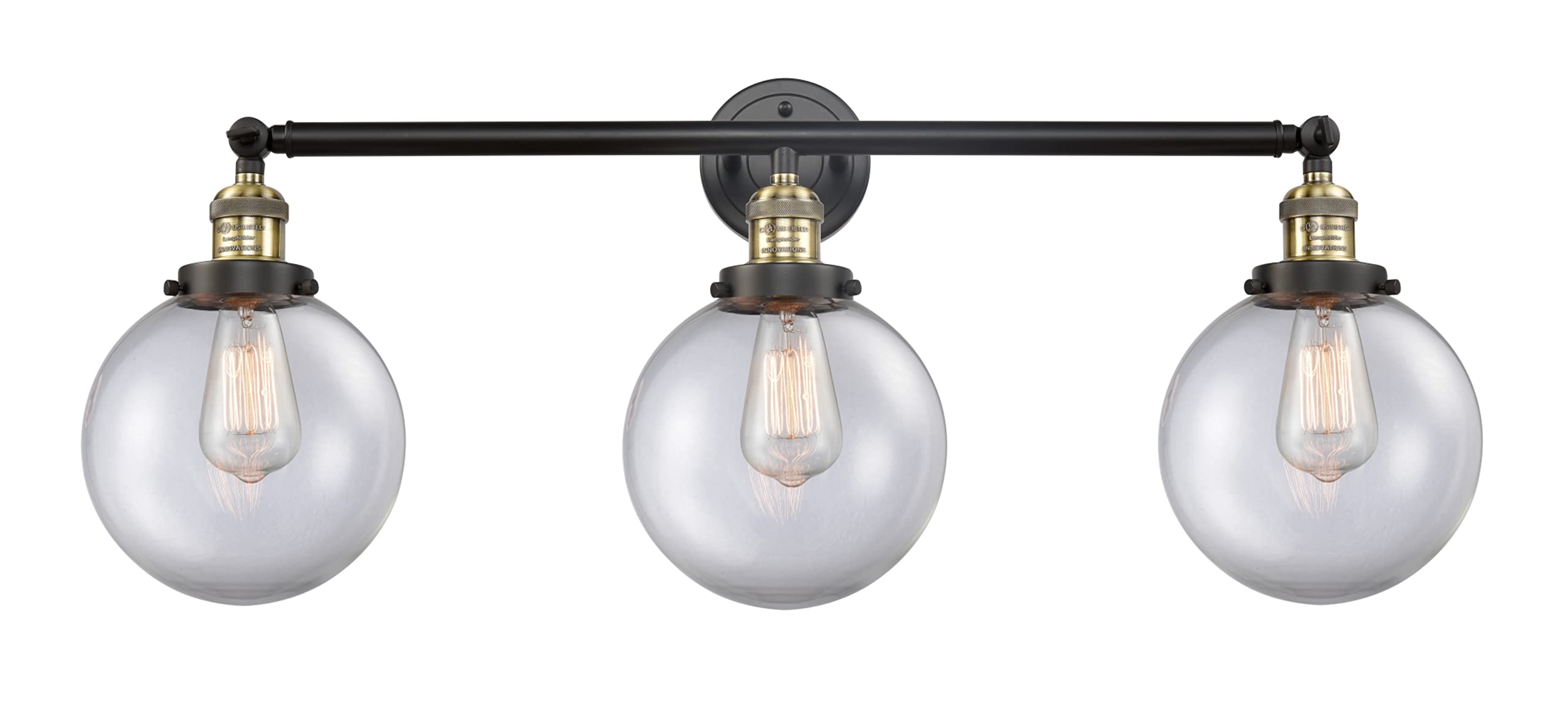 Franklin Restoration Collection 3-Light Bathroom Vanity Fixture - Modern Bathroom Lighting for Home & Hotel Renovations | Perfect for Master Bath, Guest Bath & Powder Room