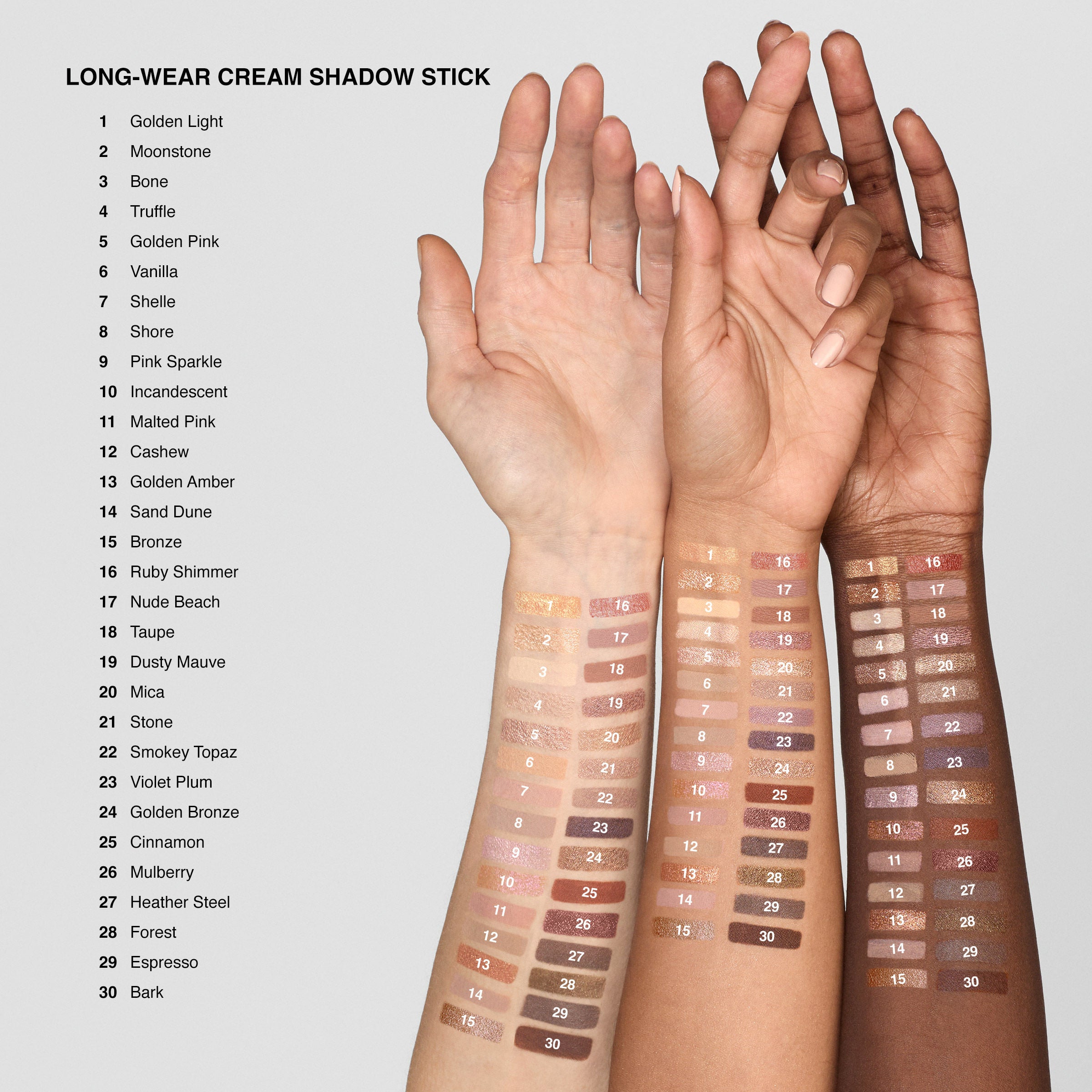 Long Lasting Cream Eyeshadow Stick - Waterproof & Smudge Proof - Easy to Apply for Day & Night Makeup - Perfect for Travel, Work, and Special Occasions