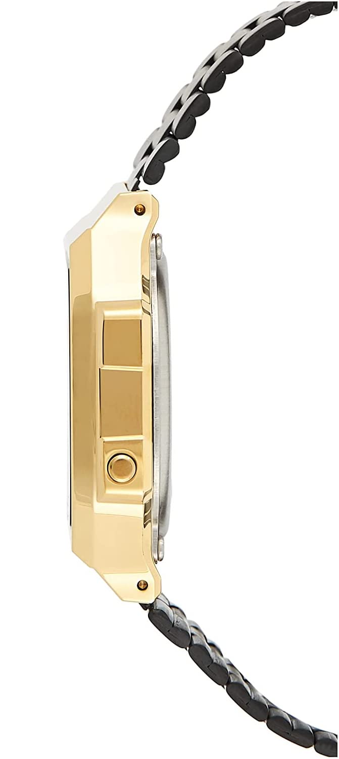Casio A168WG Unisex Digital Watch - Gold Stainless Steel Retro Design for Men & Women | Perfect for Everyday Wear, Office, and Casual Outfits