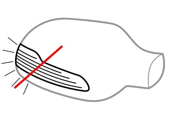 Replacement Door Mirror FO1320254 - Compatible with Multiple Car Models - Durable Auto Side Mirror for Safe Driving - Perfect for DIY Repairs & Vehicle Maintenance
