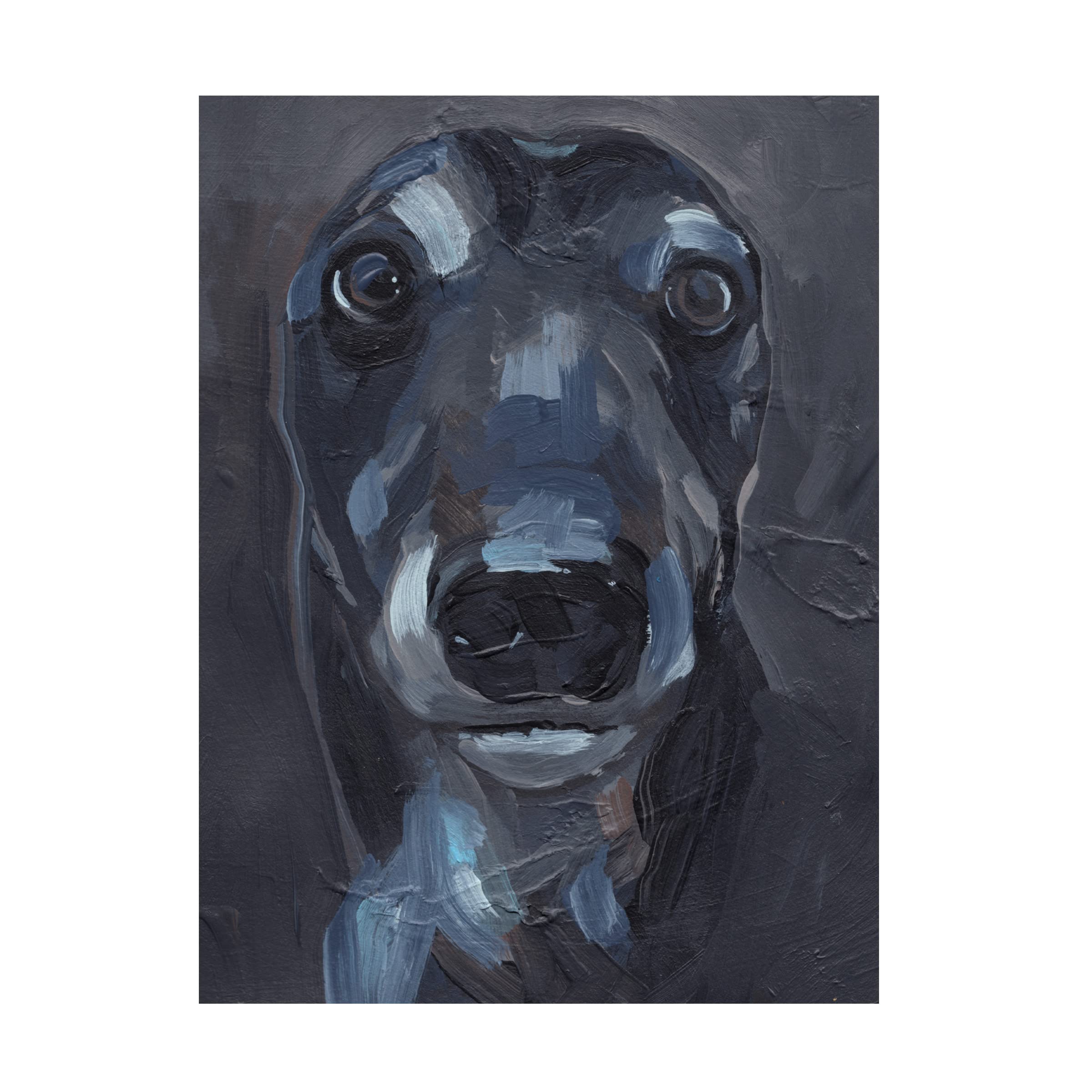 Jennifer Paxton Parker 'Good Boy II' Canvas Art Print - Dog Portrait Wall Decor for Living Room, Bedroom & Office - Trademark Fine Art Collection