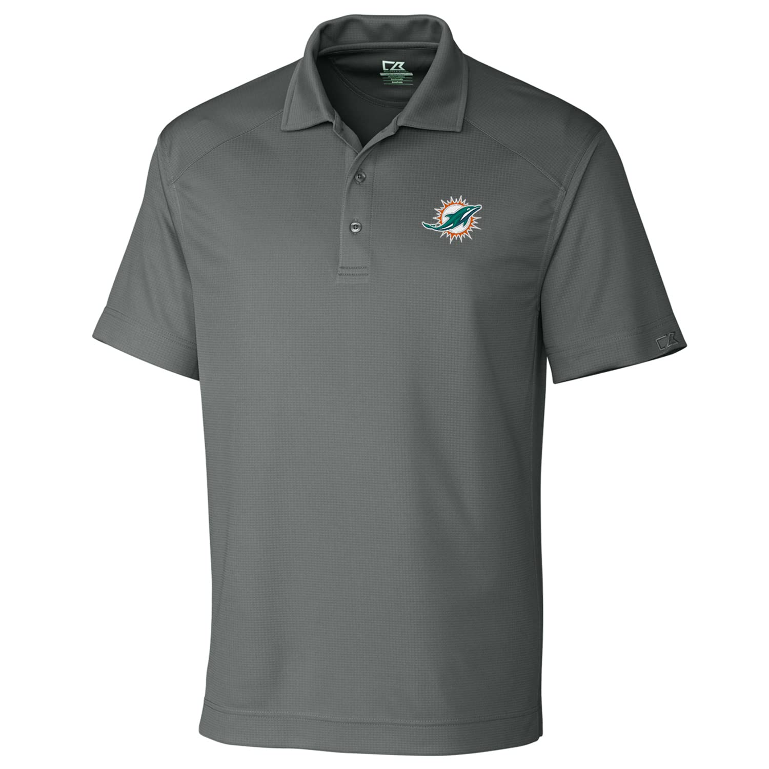 Cutter & Buck Men's Drytec Performance Polo Shirt - Navy Blue, New England Patriots NFL Fan Gear - Perfect for Game Day, Tailgating & Casual Wear