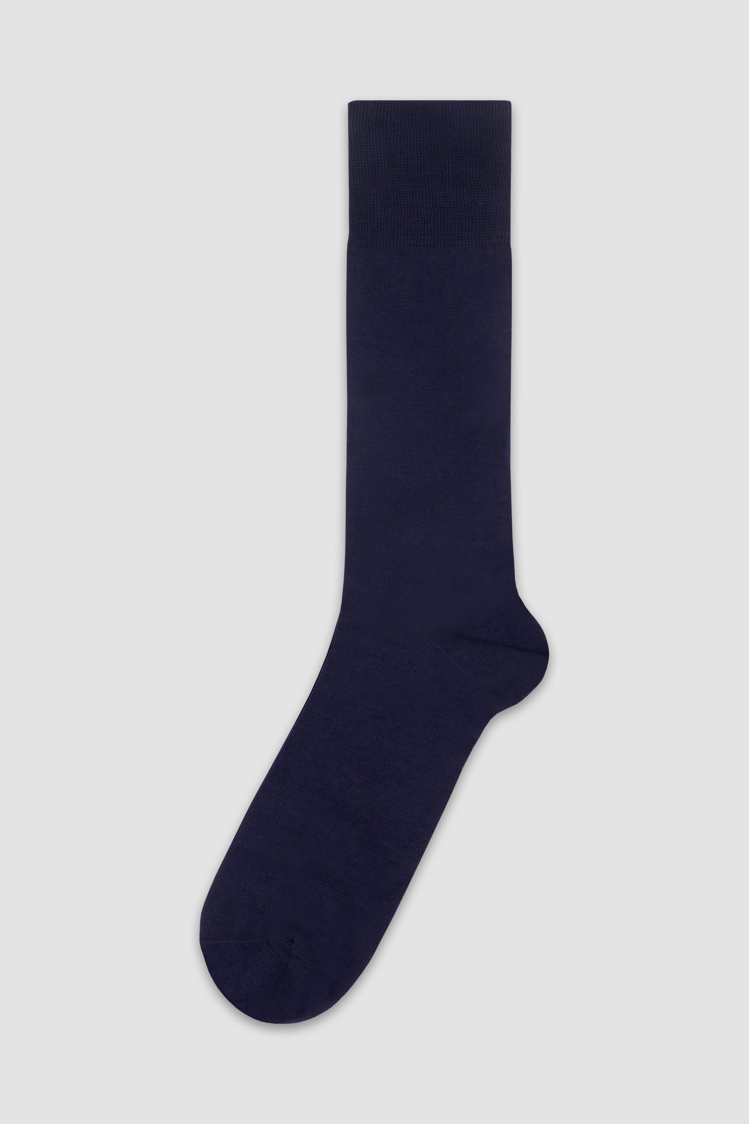 Premium Solid Blue Crew Socks for Men & Women - Comfortable Cotton Casual Socks for Everyday Wear, Sports & Work - Pack of 3 Pairs