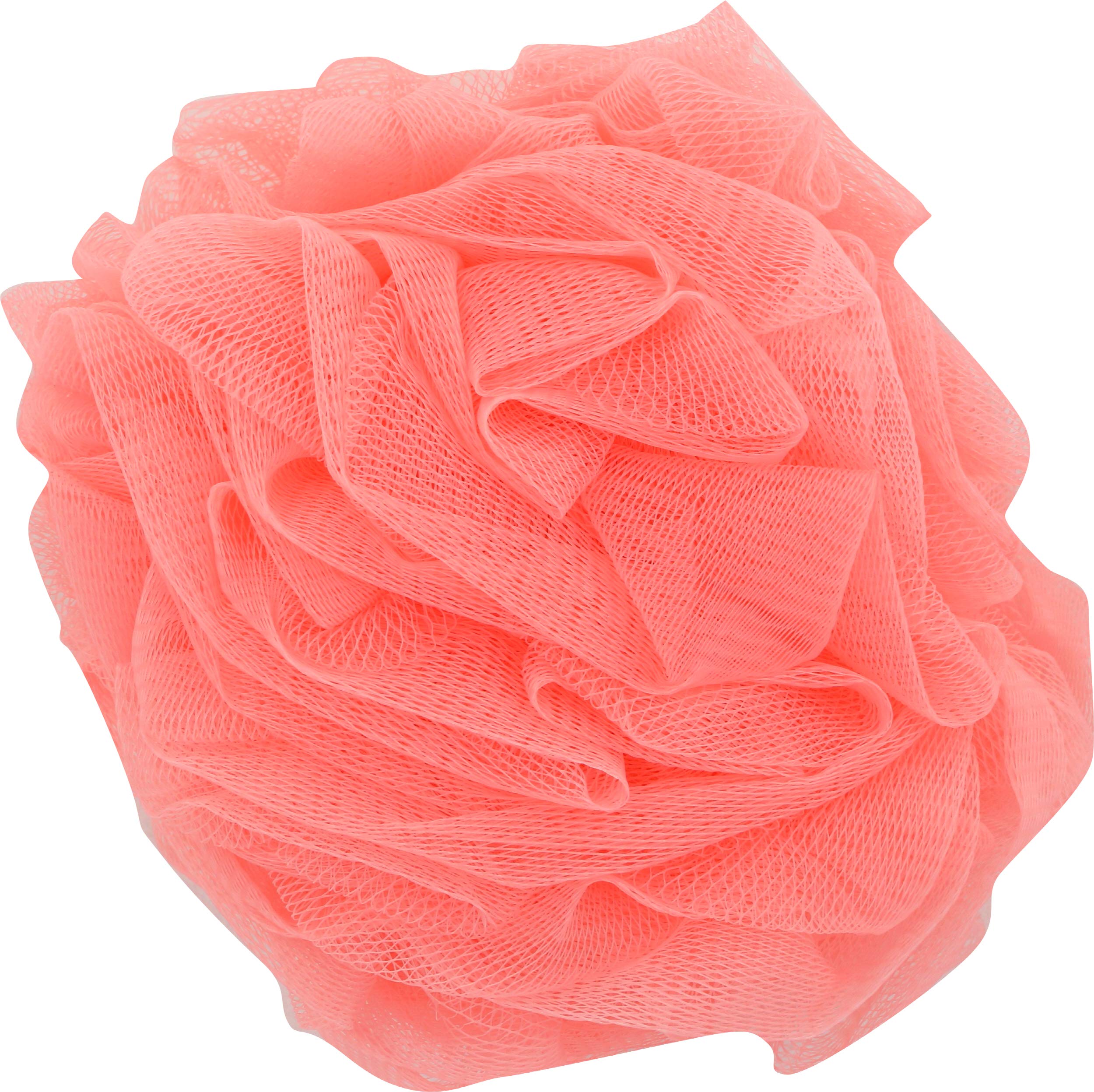 Earth Therapeutics Hydro Body Sponge with Hand Strap - Exfoliating Bath Sponge for Soft Skin, Peach Color - Perfect for Shower, Bath & Spa Relaxation