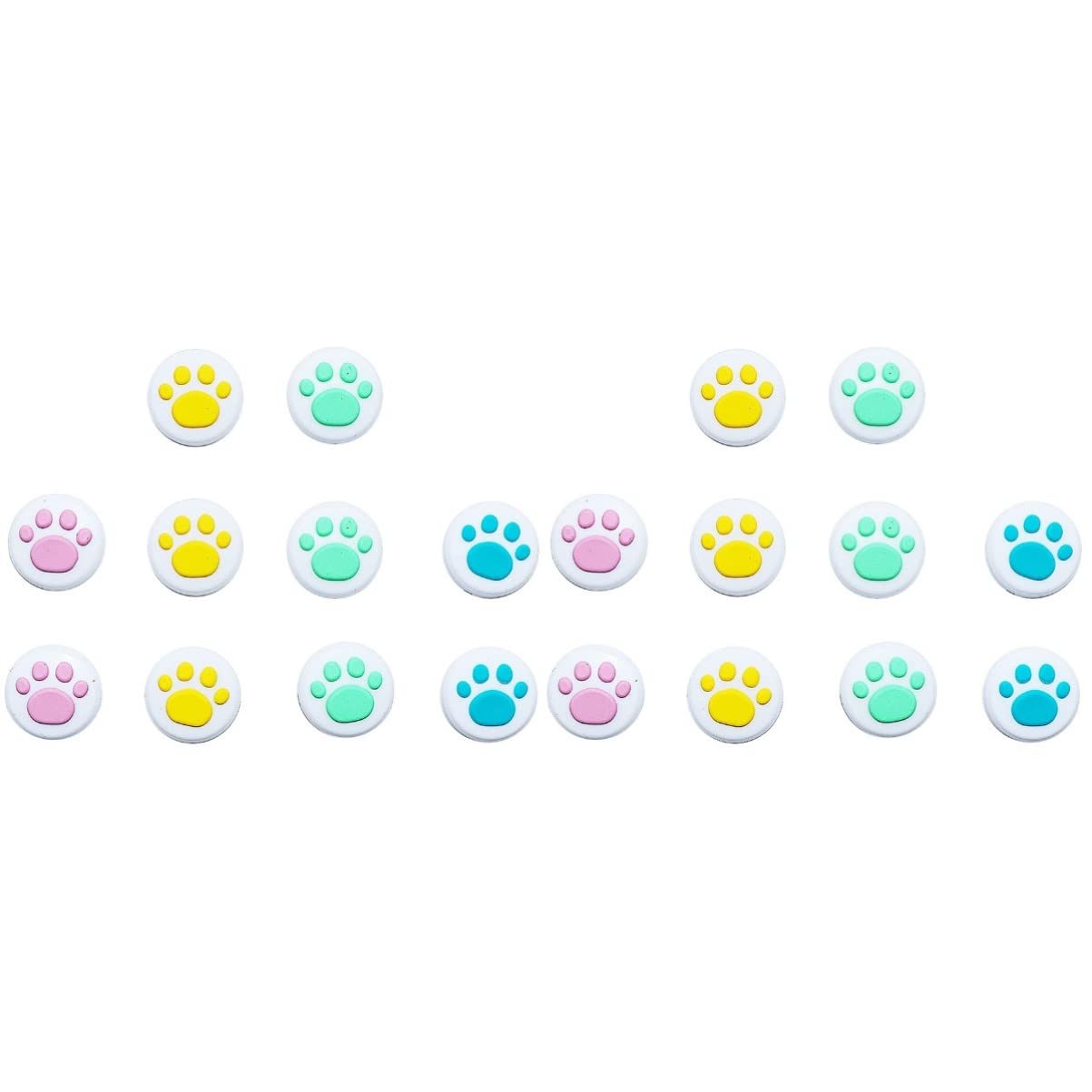 Cute Cat Paw Thumb Stick Grips for PS5/PS4/Xbox/Controller - 2pcs Non-Slip Grip Caps with Enhanced Comfort & Precision - Perfect for Gaming, Streaming & Long Play Sessions