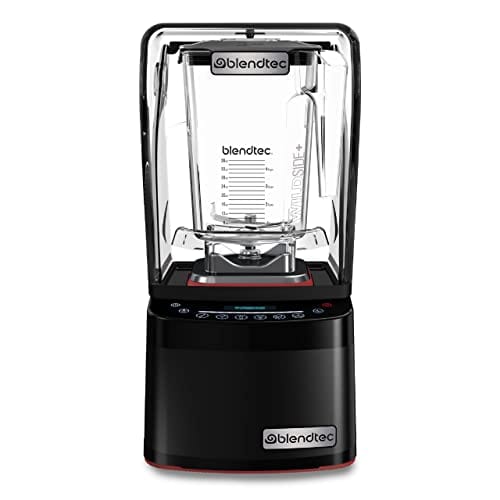 Blendtec Professional 800 Blender - 90 oz WildSide+ Jar, Commercial-Grade Quiet Motor, 11-Speed Touch Slider, Self-Cleaning, Black - Perfect for Smoothies, Soups & Nut Butters in Restaurants & Home Kitchens