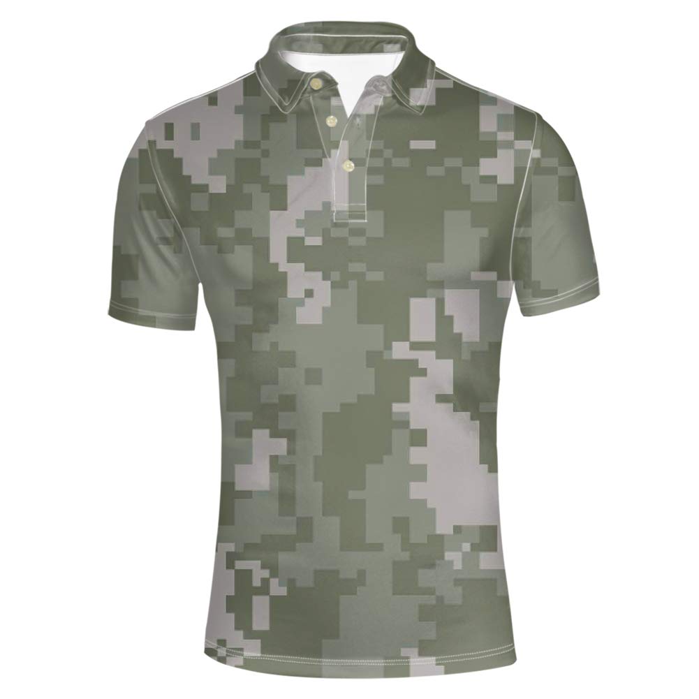 Trendy Skull Print Polo Shirts for Men - Short Sleeve Casual T-Shirts | Perfect for Streetwear, Summer Outfits & Skull Lovers