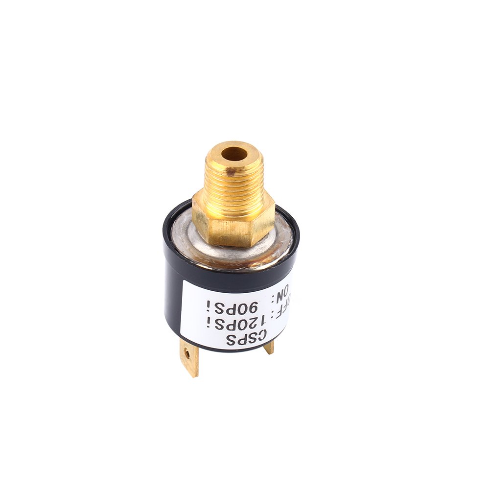 Heavy Duty Air Compressor Pressure Switch 90-120 PSI - Industrial Air Pressure Control Valve for Pneumatic Tools & HVAC Systems