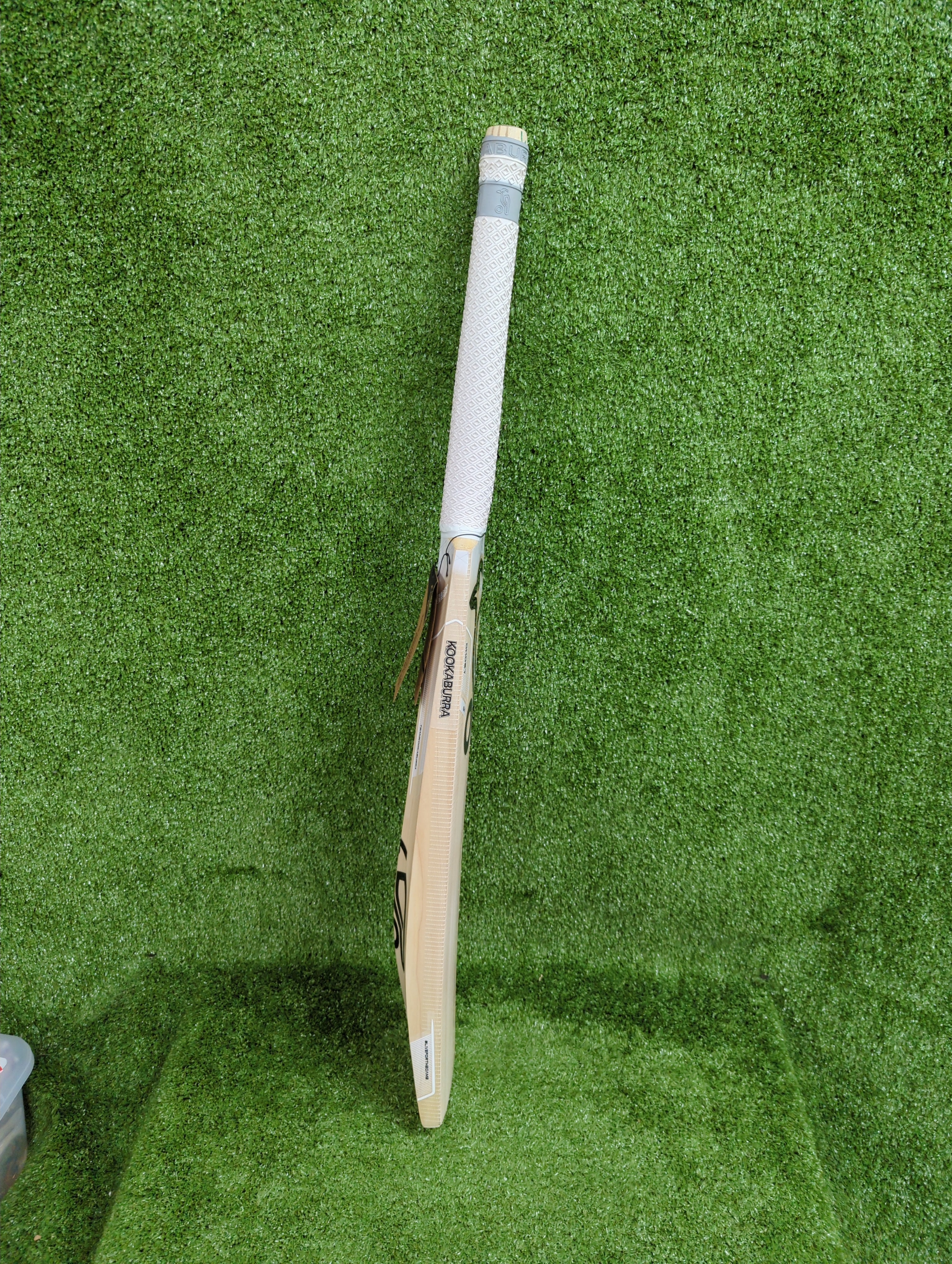 Kookaburra Ghost 6.4 English Willow Cricket Bat - Premium Long Handle for Power Hitting | Perfect for Professional Matches & Training Sessions