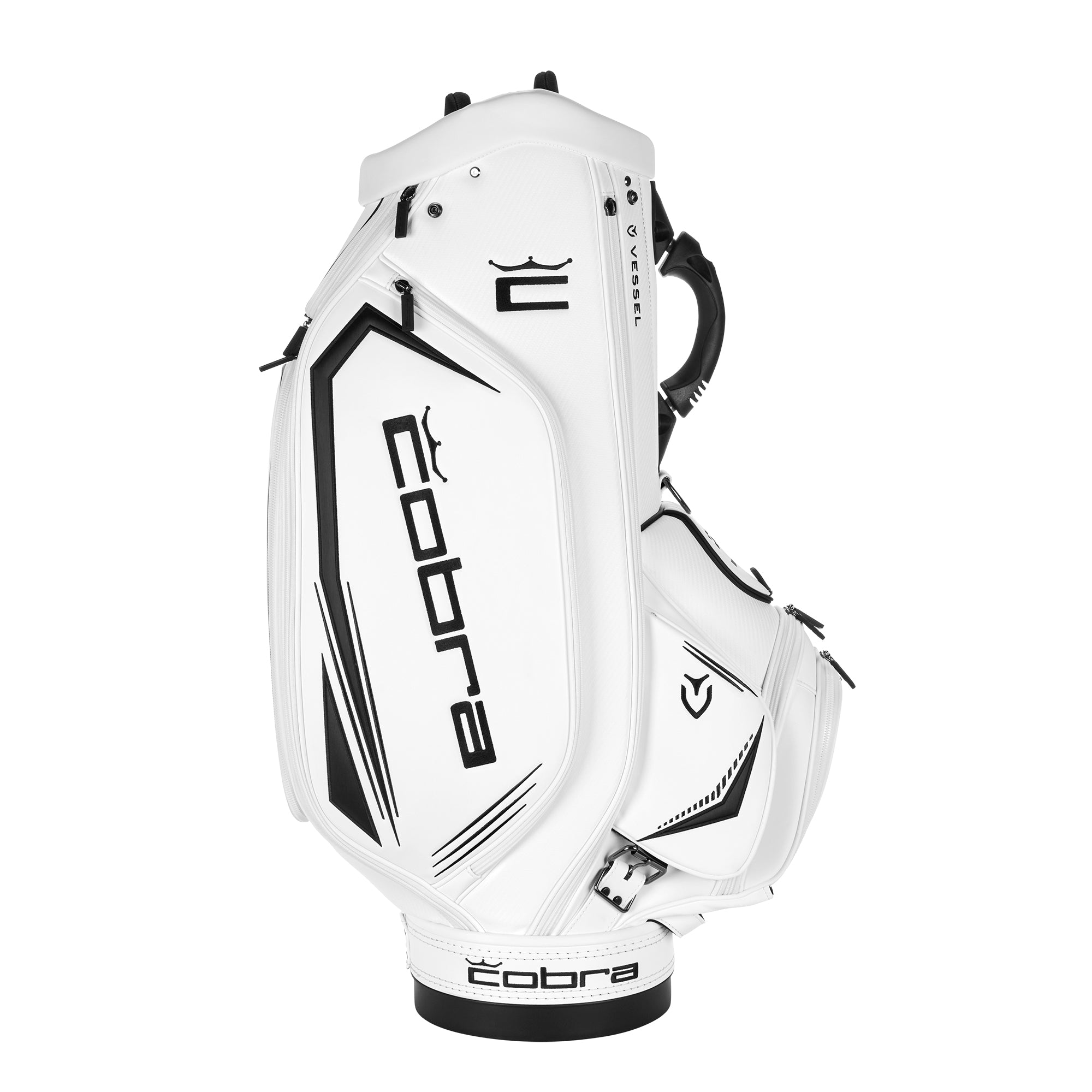 Premium Cobra Core Staff Golf Bag - Lightweight Stand Bag with 14-Way Divider & Comfort Strap - Perfect for Tournaments, Driving Range & Weekend Golf Outings