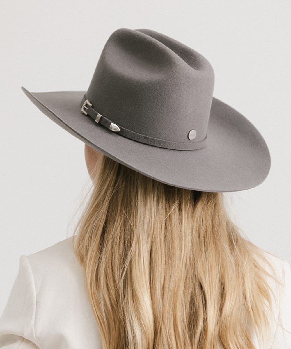 Teddy Cattleman Cowboy Hat for Men & Women - Western Style Felt Cowboy Hat with Adjustable Chin Strap - Perfect for Rodeo, Country Music Festivals & Outdoor Adventures