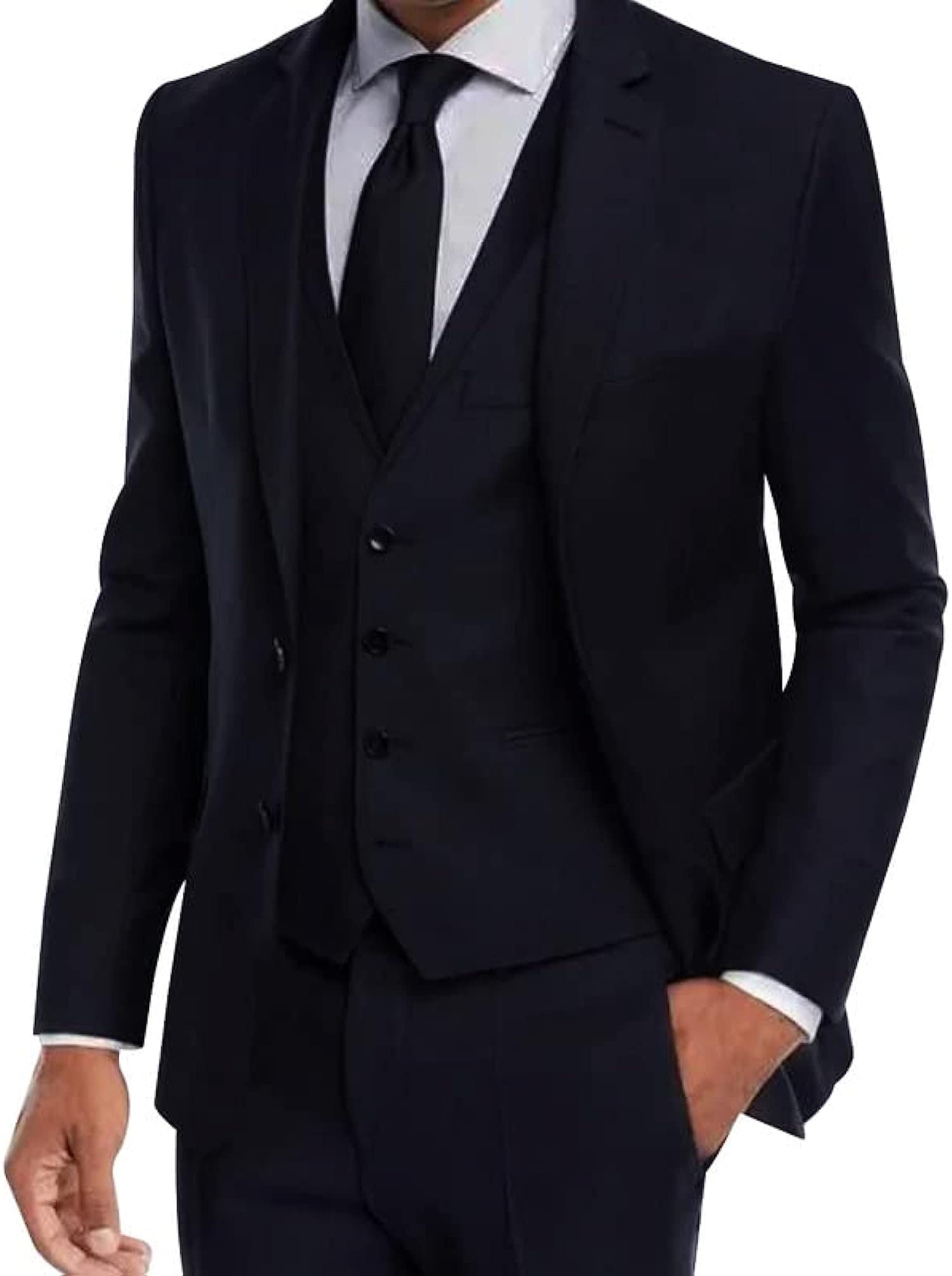 Keanu Reeves John Wick 3 Black Suit for Men - Premium Regular Fit Mens Suits | Perfect for Cosplay, Halloween Costumes & Formal Events