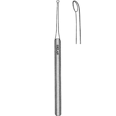 #57 Dental Curette Excavator - Professional Stainless Steel Dental Tool for Cavity Removal & Cleaning - Perfect for Dentists, Hygienists & Dental Clinics