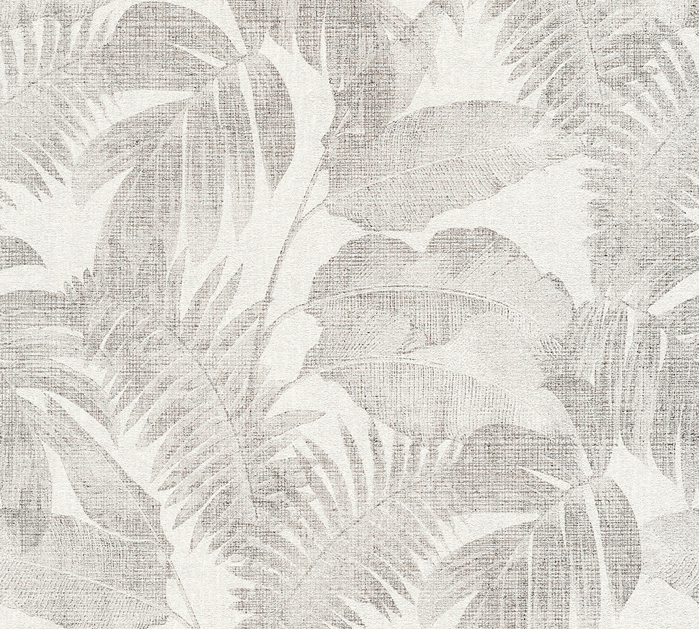 New Tropical Linen Wall Decor - Modern Botanical Wall Art for Home & Office - Perfect for Living Room, Bedroom, or Workspace Decor