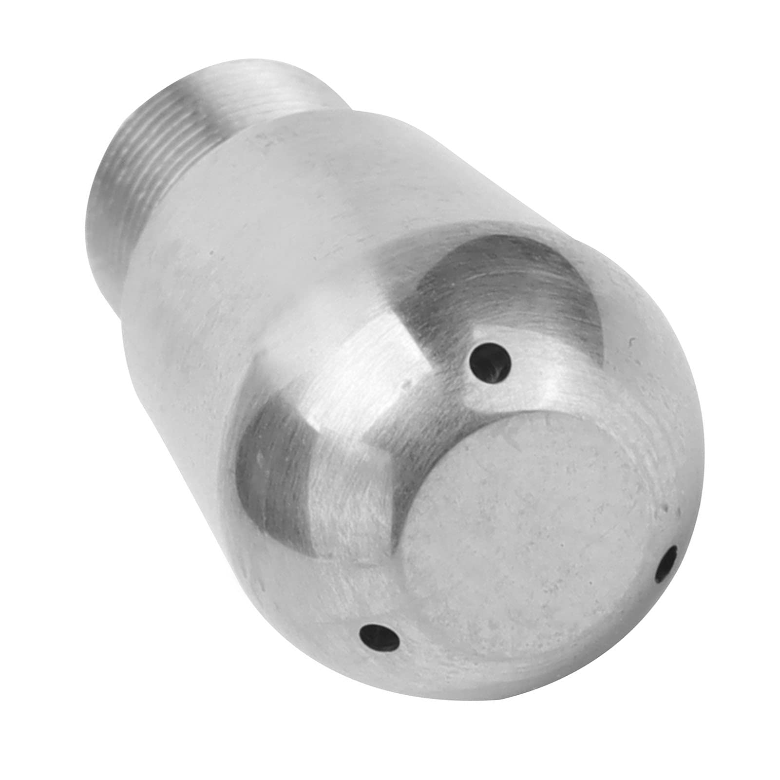 Stainless Steel Coffee Machine Steam Nozzle - Food Grade Milk Frother Spout Replacement for Barsetto BAE01 BAE02 (3-Hole Yum Figure) - Perfect for Barista, Home Brewing & Coffee Shop Use