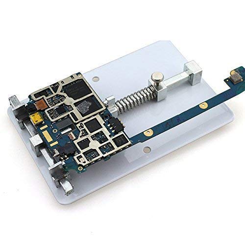 QBM PCB Holder - Adjustable Circuit Board Repair Clamp Fixture Stand for Electronics Workbench | Perfect for Soldering, Testing & PCB Assembly