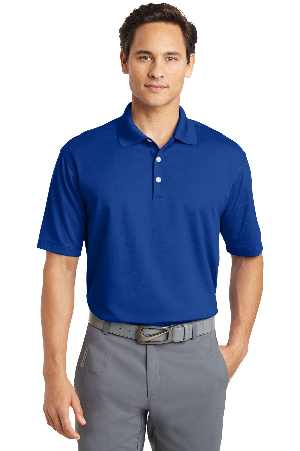 Nike Dri-FIT Micro Pique Polo Shirt for Men - Moisture-Wicking Golf Shirt with UV Protection - Perfect for Golf, Tennis & Outdoor Sports Activities