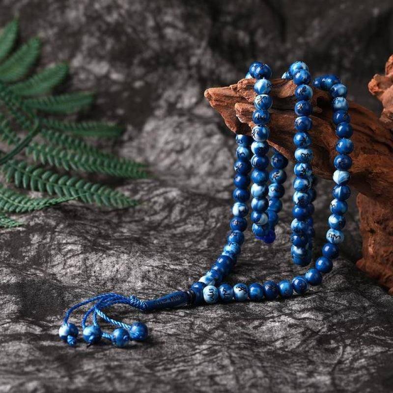 99 Tasbih Beads Islamic Prayer Rosary - Misbaha Tesbih for Muslim Dhikr & Meditation - Perfect for Daily Worship, Stress Relief & Spiritual Connection