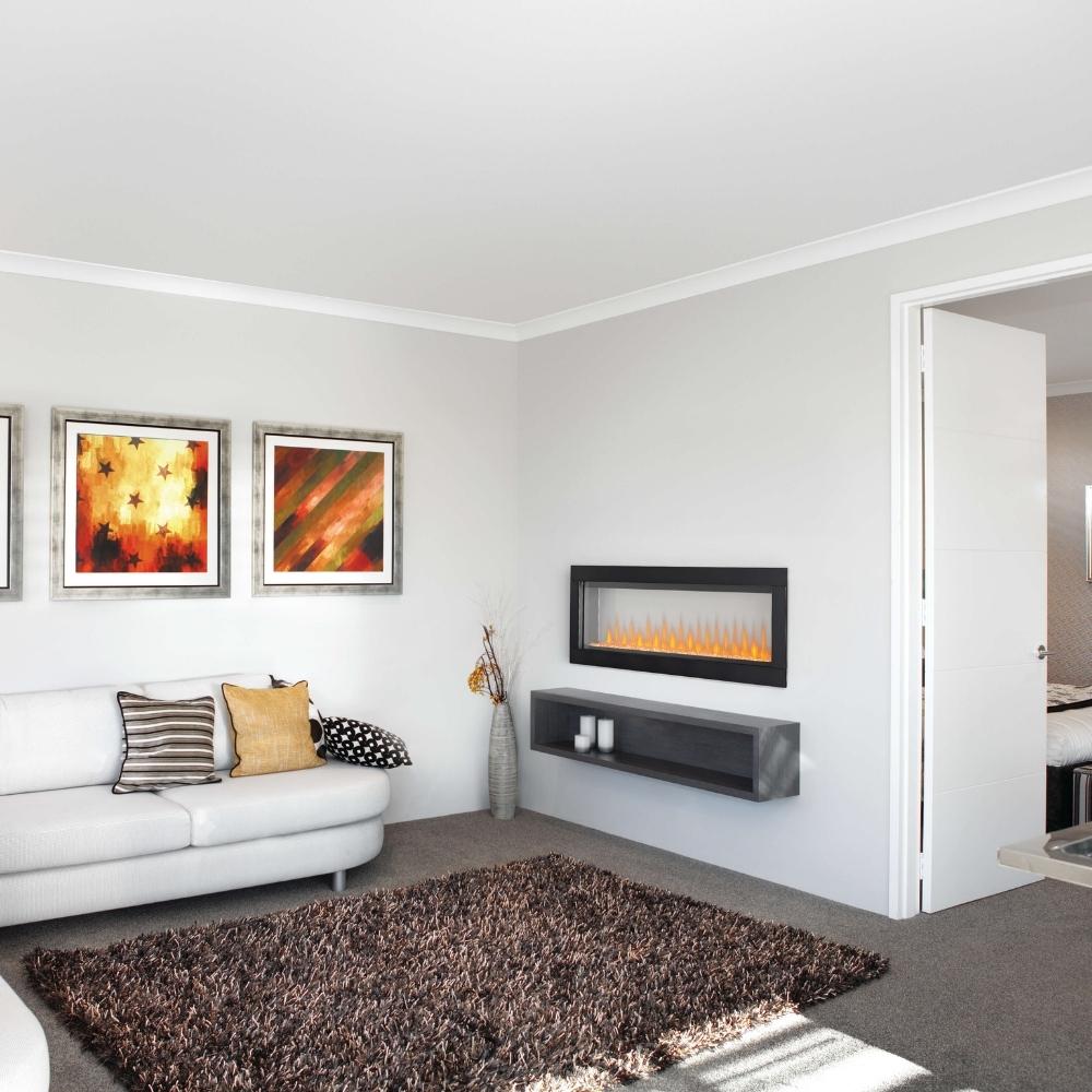 Napoleon CLEARion Elite See-Through Electric Fireplace - Modern Indoor Heating Solution for Living Room, Bedroom & Office