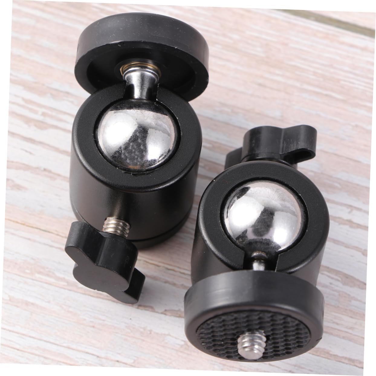 Veemoon 2-Pack 360° Rotating Ball Head Mini Tripod with 1/4