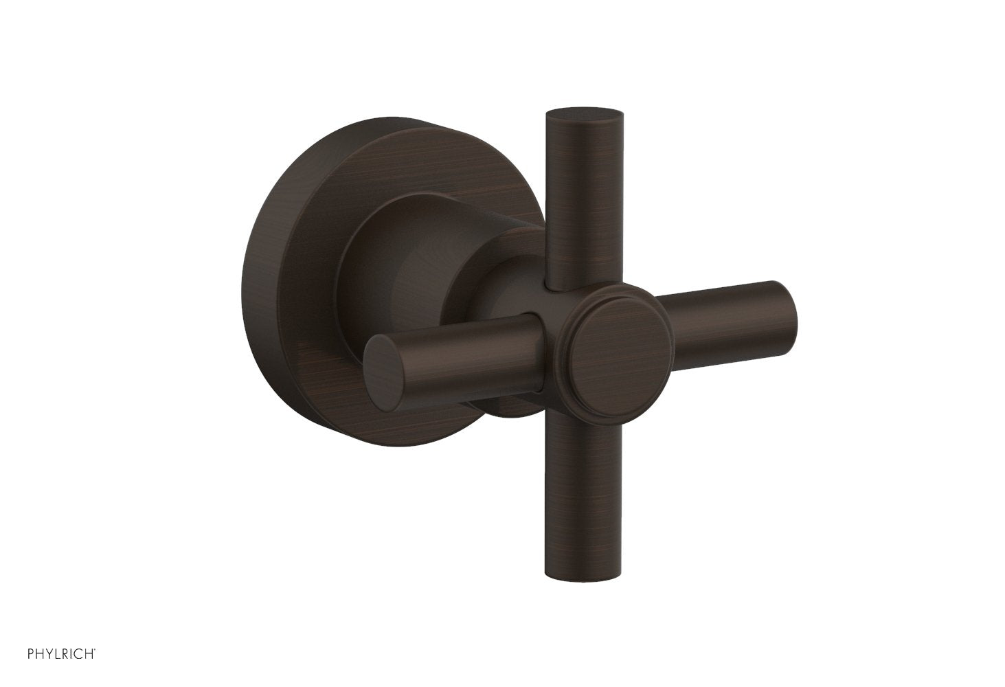 BASIC Volume Control Diverter Trim - Tubular Cross Handle D2PV134A for Bathroom & Shower Faucet Installation | Perfect for Home Renovation & Plumbing Projects