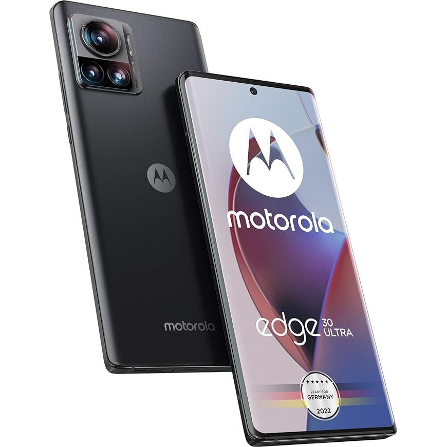 Motorola Edge 30 Ultra 5G Smartphone - 256GB ROM + 12GB RAM, Dual SIM Unlocked GSM Phone for AT&T, T-Mobile | Premium Camera, Fast Charging | Perfect for Travel, Business & Gaming