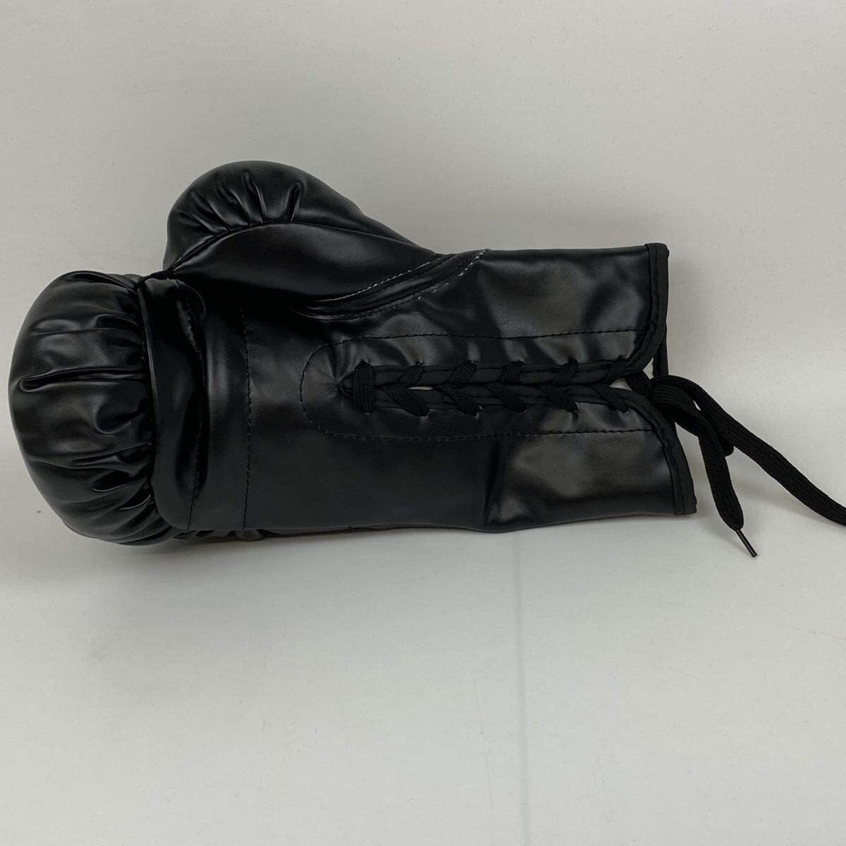 Authentic Autographed Mike Tyson Black Everlast Boxing Gloves with Hologram COA - Perfect for Boxing Memorabilia Collectors and Sports Fans Display