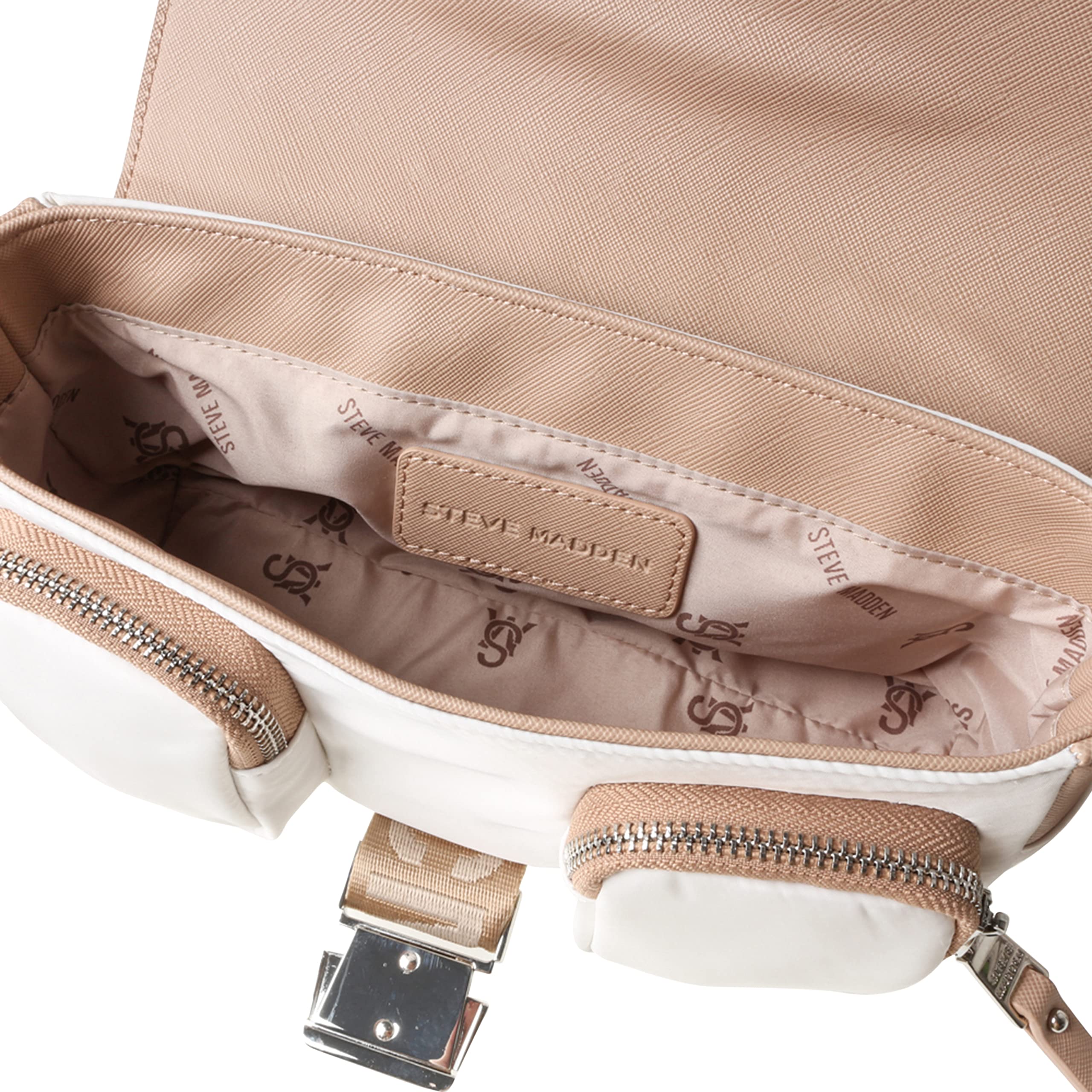 Steve Madden Move Utility Crossbody Bag for Women - Stylish & Lightweight Everyday Purse - Perfect for Work, Travel, and Casual Outings