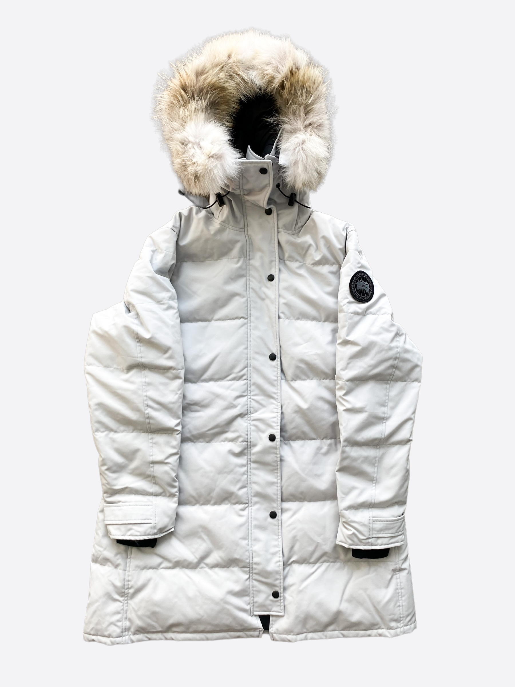Canada Goose Silverbirch Shelburne Black Label Women's Winter Jacket - Waterproof & Windproof Parka for Cold Weather, Outdoor Activities & City Commute