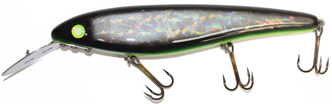 Big Fork Reef Digger 12 Crankbait Fishing Lure - Saltwater Bass Fishing Bait for Offshore & Inshore Angling - Perfect for Deep Sea, Reef, and Rocky Bottom Fishing