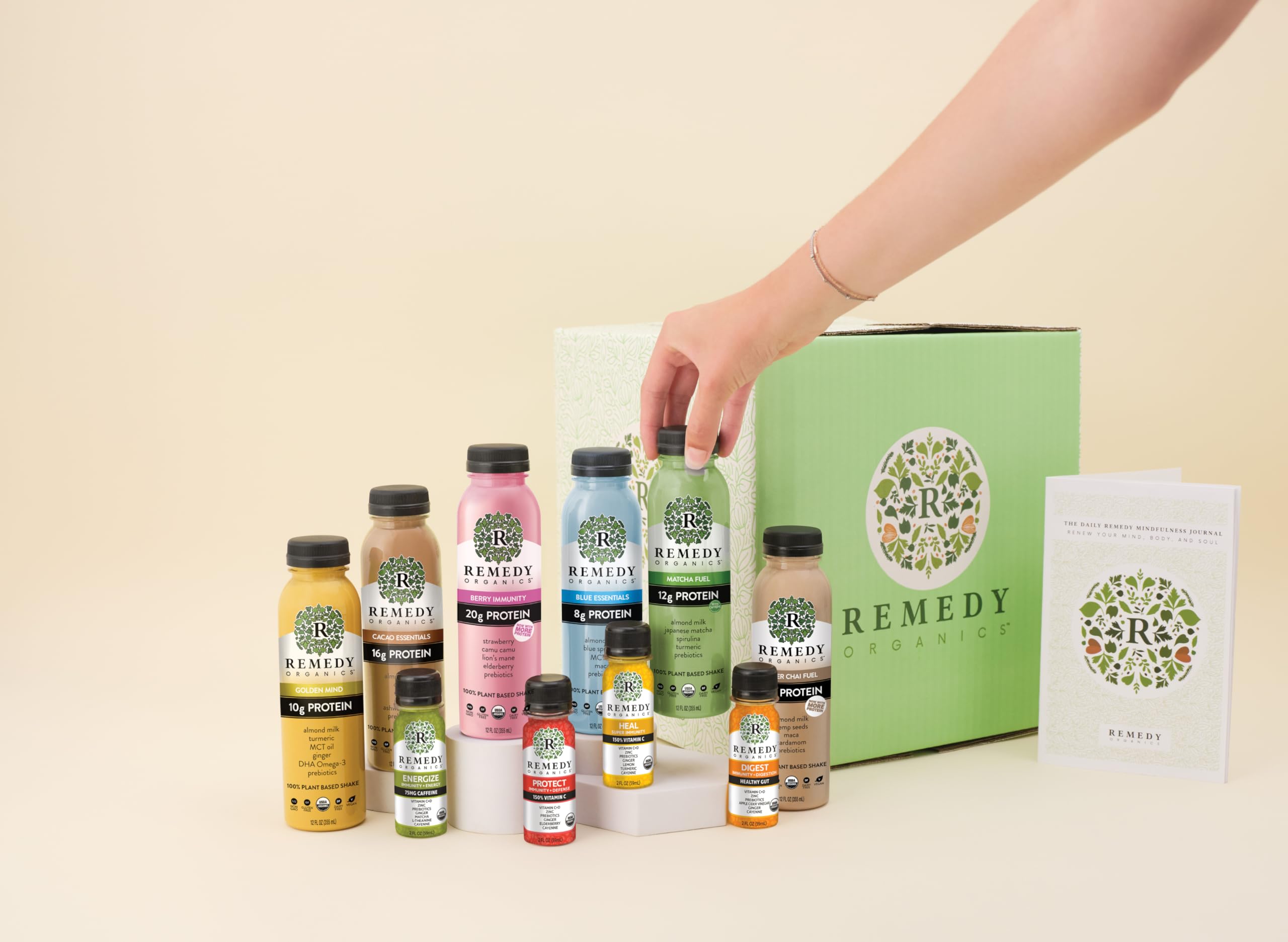 Remedy Organics 3-Day Reset Cleanse Program | USDA Organic, Gluten-Free, Dairy-Free Detox for Digestion, Energy & Immunity | Superfood-Packed Holistic Wellness Solution | Perfect for Post-Holiday Detox, Weight Management & Gut Health Support