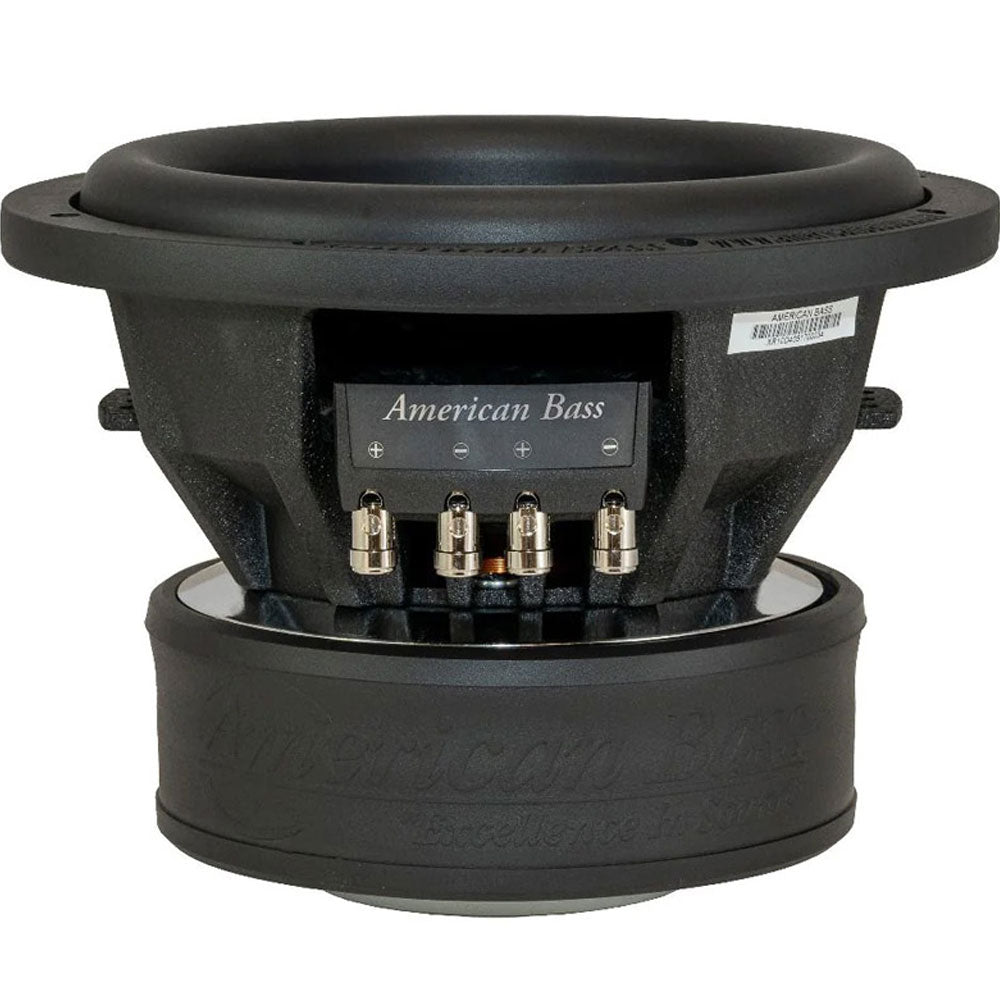 American Bass XR10D4 10 Inch 1000W RMS (2000W Peak) Dual 4 Ohm Car Subwoofer - Powerful Bass for Car Audio Systems, Perfect for Trucks & SUVs