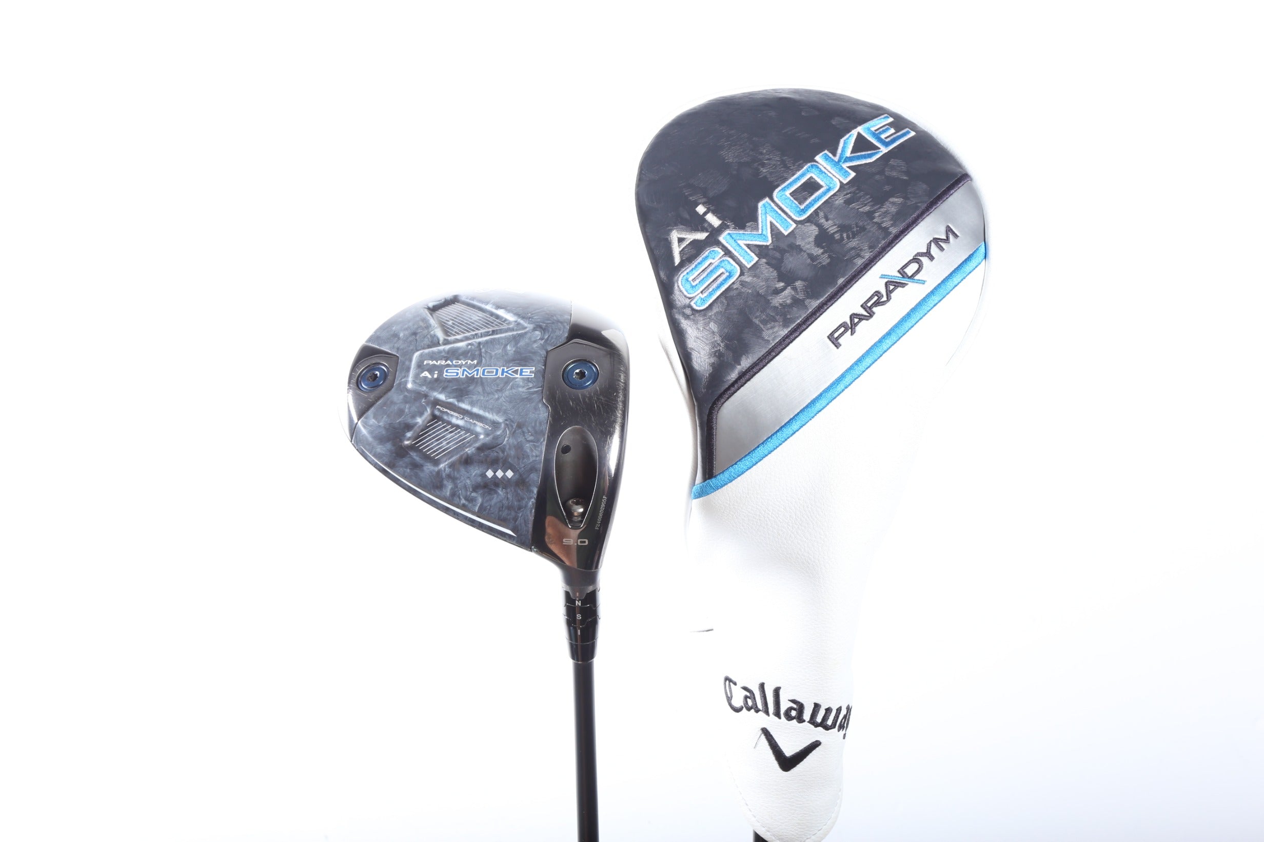 Used Callaway Paradym Ai Smoke TD Driver 9° Extra Stiff Flex Mitsubishi Tensei Blue AV Right Handed - Perfect for Golf Enthusiasts & Low Handicap Players on the Course