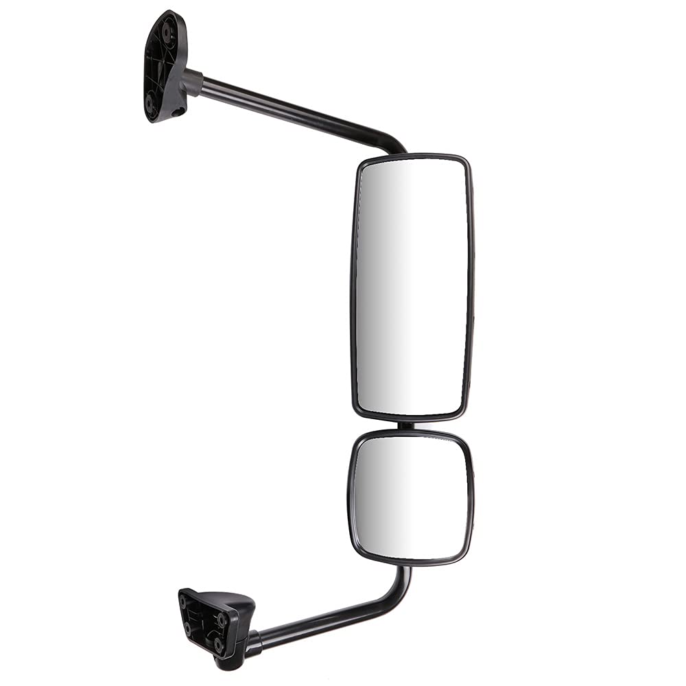 Freightliner M2 100/106/112/114SD Truck Replacement Side Mirror - Heated Chrome RH Assembly (2003-2017 Models) | Perfect for Winter Driving & Fleet Maintenance