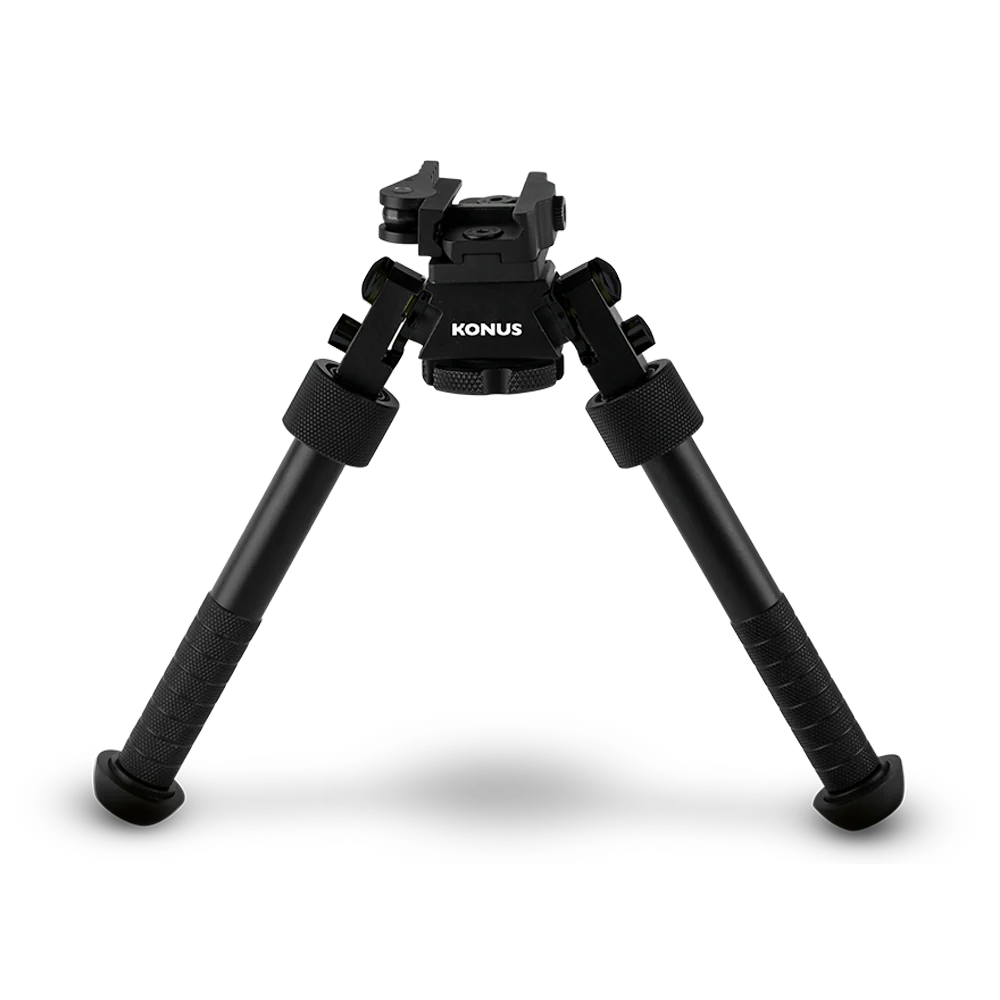 Konus Adjustable Bipod 12-23cm - Lightweight Shooting Rest for Hunting, Target Practice & Outdoor Adventures