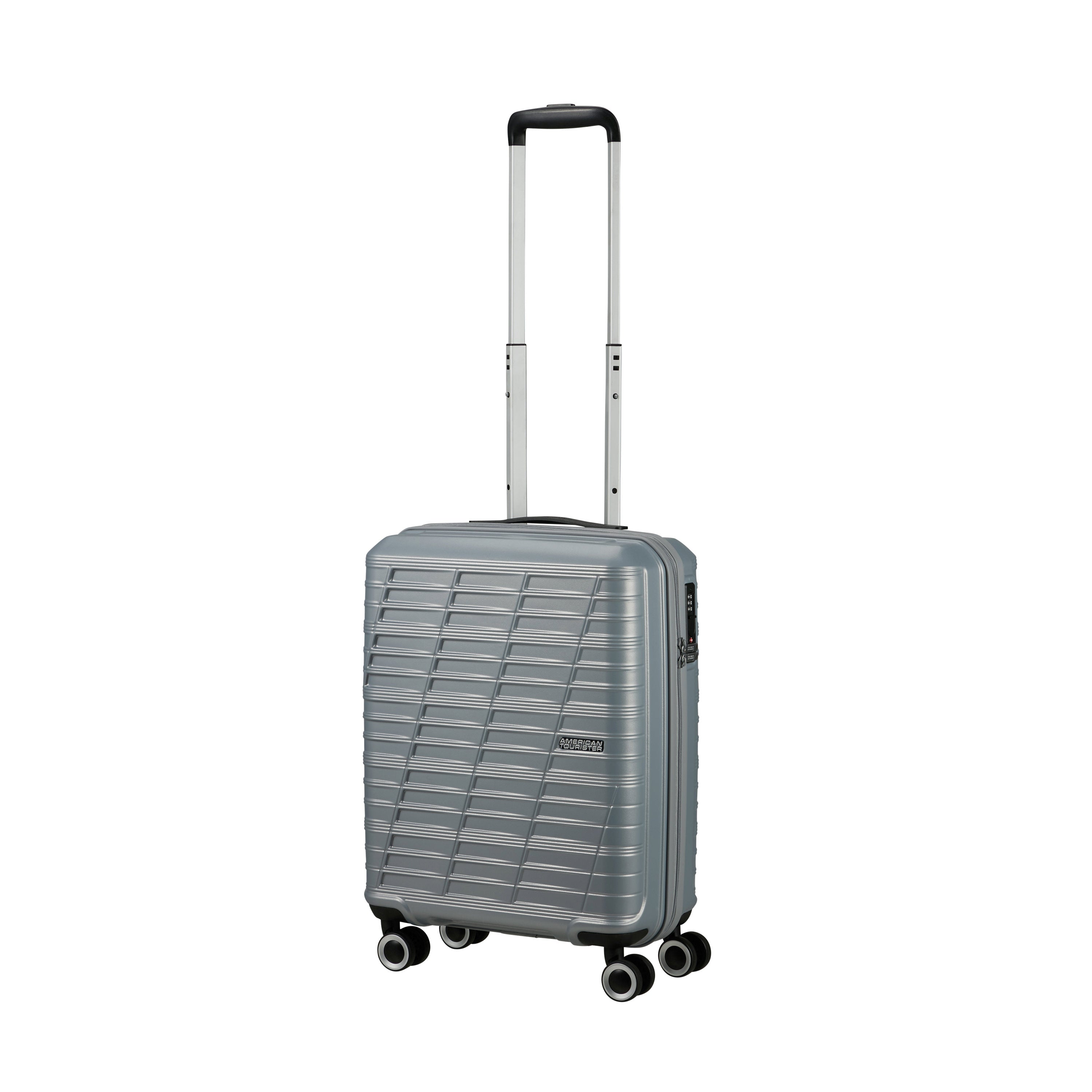 American Tourister Surftime Spinner Carry On Luggage - Lightweight Expandable Suitcase for Travel, Business & Vacation - 20
