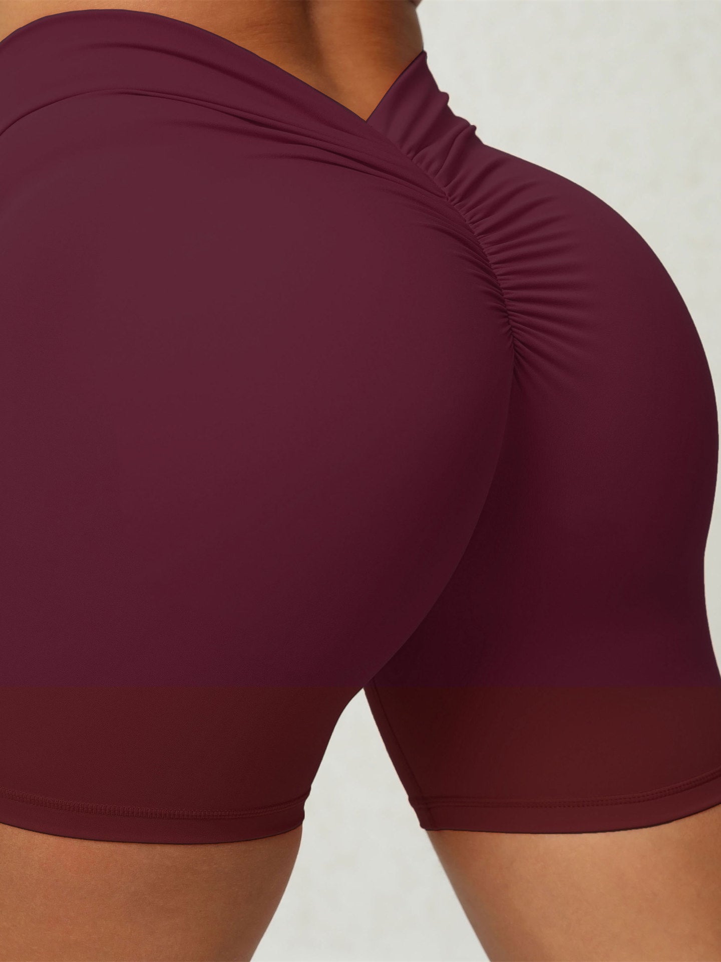 ZASUWA Women's High Waisted Scrunch Butt Lifting Spandex Workout Shorts - Perfect for Gym, Yoga, Running & Fitness Training