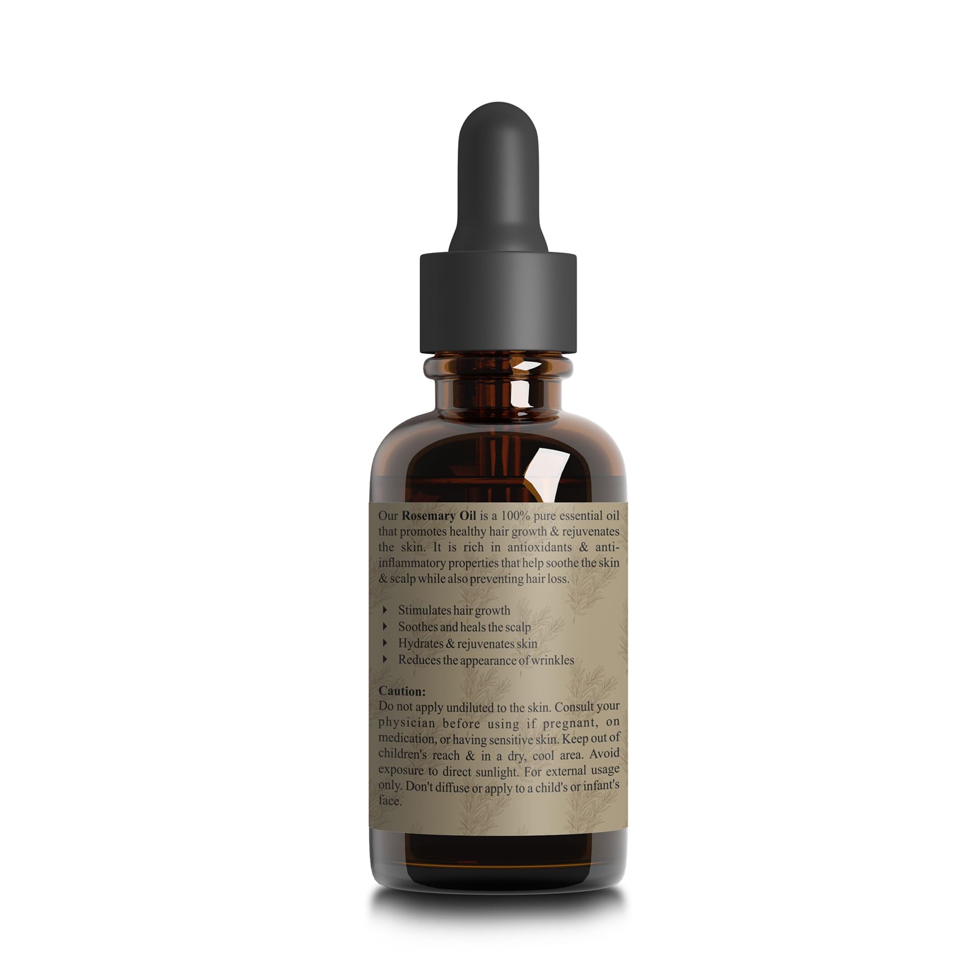 **Ivy & Lane 100% Pure Organic Rosemary Essential Oil – Undiluted, Therapeutic Grade for Aromatherapy, Promotes Healthy Hair, Skin & Mind – 15ml with Dropper – Perfect for Diffusers, Massage & DIY Beauty**