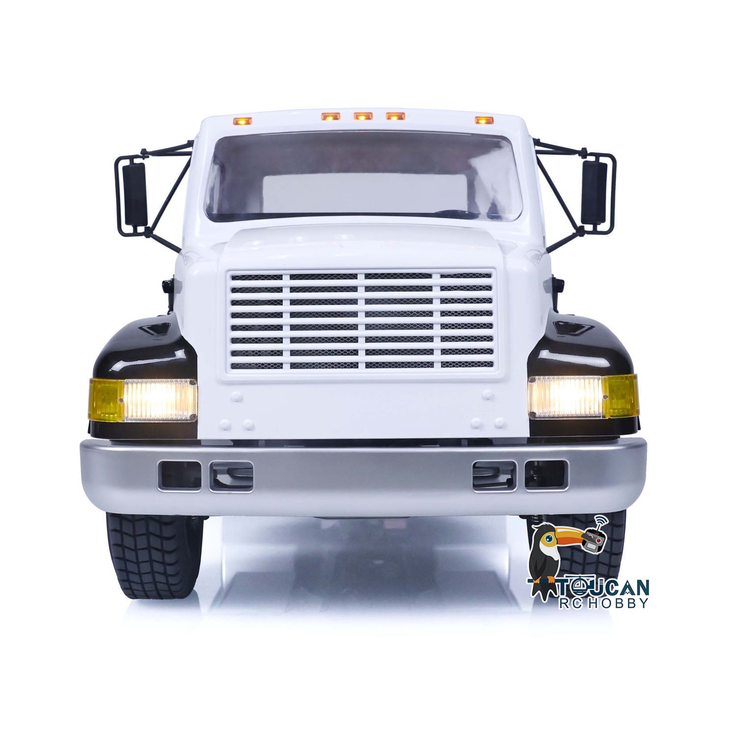CrossRC WT4 1/10 Scale RC Wrecker Tow Truck - Painted & Assembled Remote Control Car with Servo Motor & ESC - Off-Road Rescue Vehicle for Hobbyists & Collectors (Ideal for RC Car Racing, Off-Road Adventures & Display)