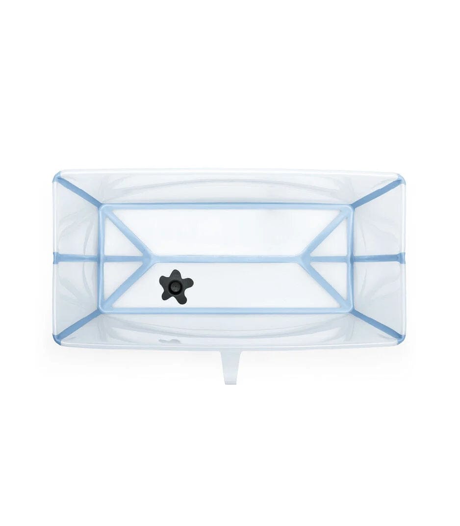 Stokke Flexi Bath® Baby Bathtub Bundle - Foldable & Portable Infant Tub for Newborns to Toddlers - Perfect for Home, Travel & Outdoor Use