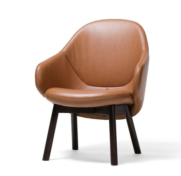 Modern Albu Lounge Chair by Ton - Mid-Century Inspired Accent Chair for Living Room, Bedroom & Office - Perfect for Relaxing, Reading & Decorating Your Space